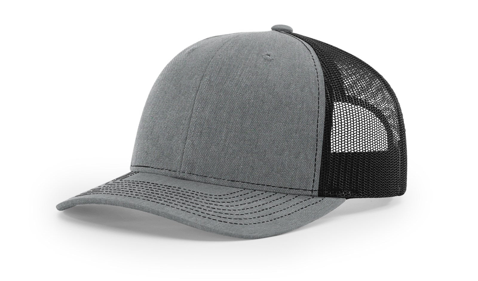 Richardson 112 Trucker Cap Split Hats Split Colors Two Colors - Blank