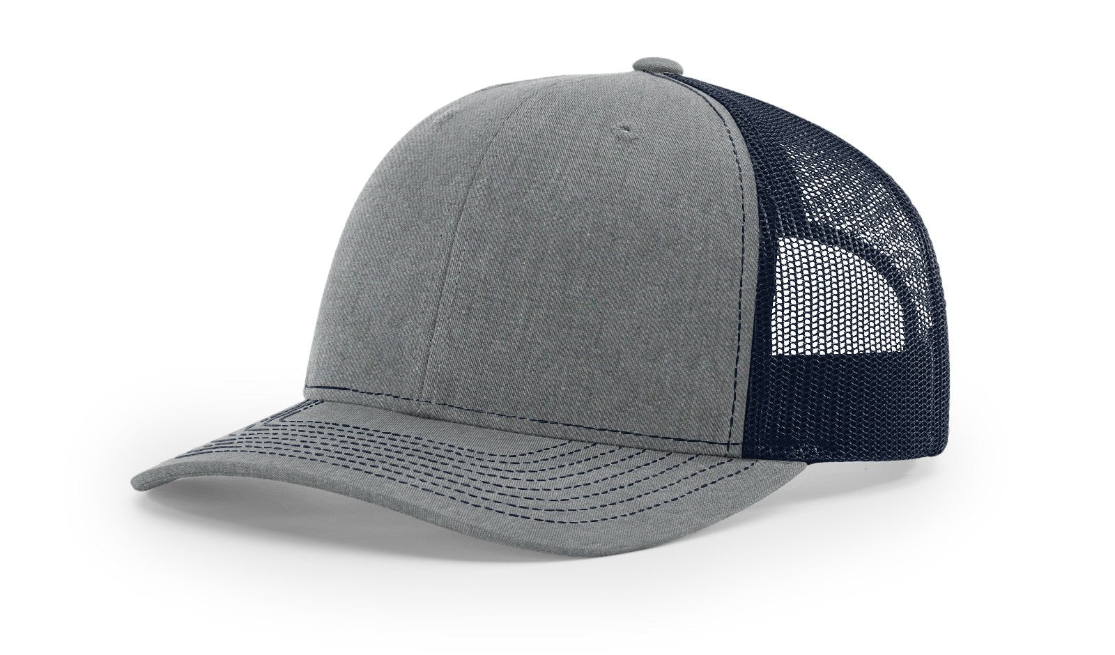 Richardson 112 Trucker Cap Split Hats Split Colors Two Colors - Blank