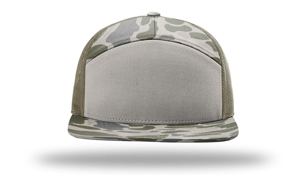 Richardson 168P Printed 7 Panel Trucker Cap