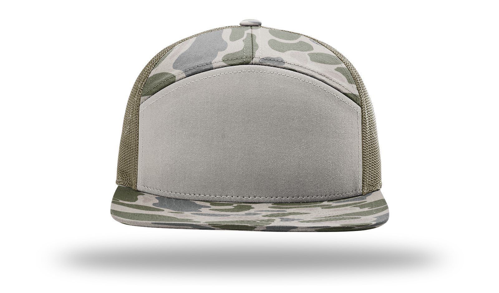 Richardson 168P Printed 7 Panel Trucker Cap