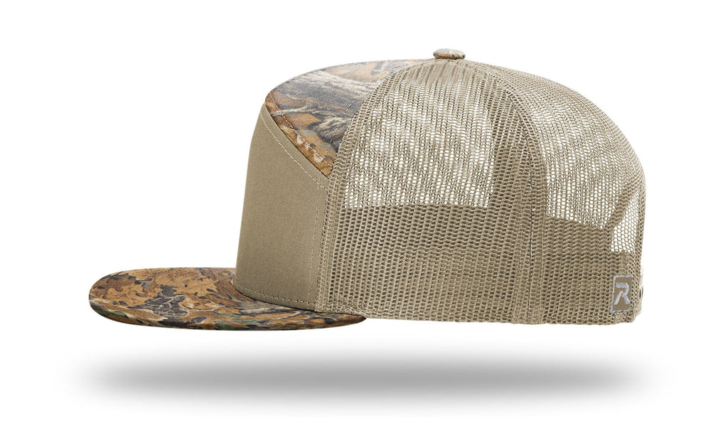 Richardson 168P Printed 7 Panel Trucker Cap