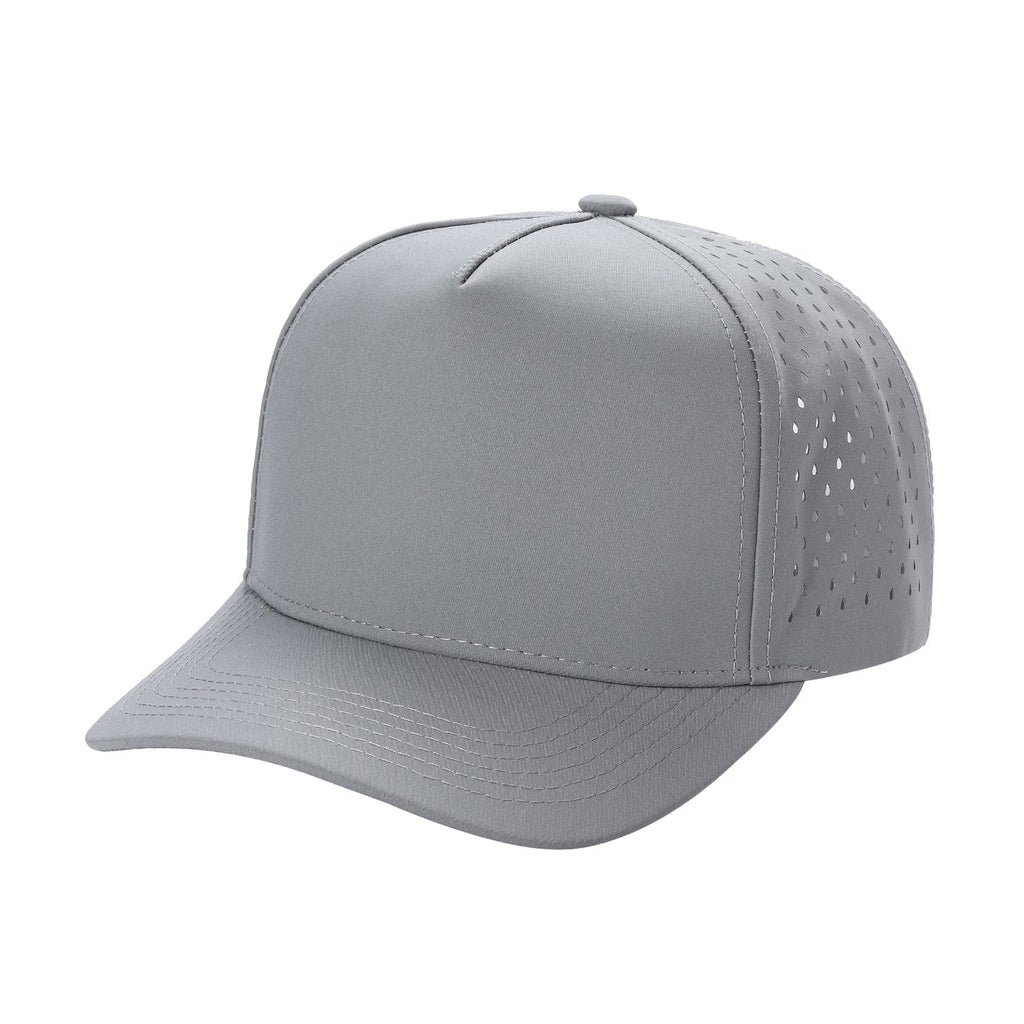 Unbranded 5 Panel Perforated Laser Mesh Hat Waterproof Cap