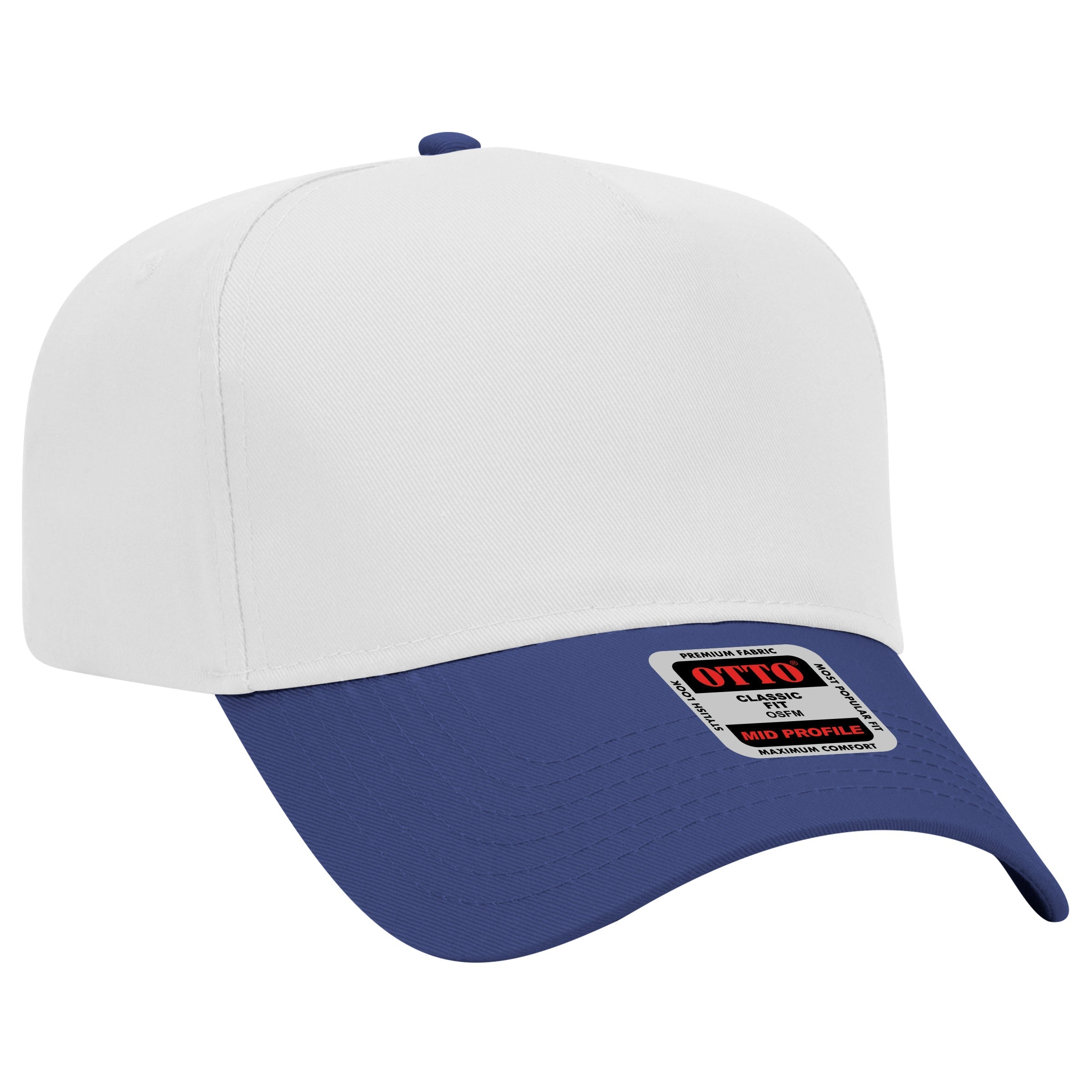 Otto Cap 31-069 - 5 Panel, Mid Profile Baseball Cap