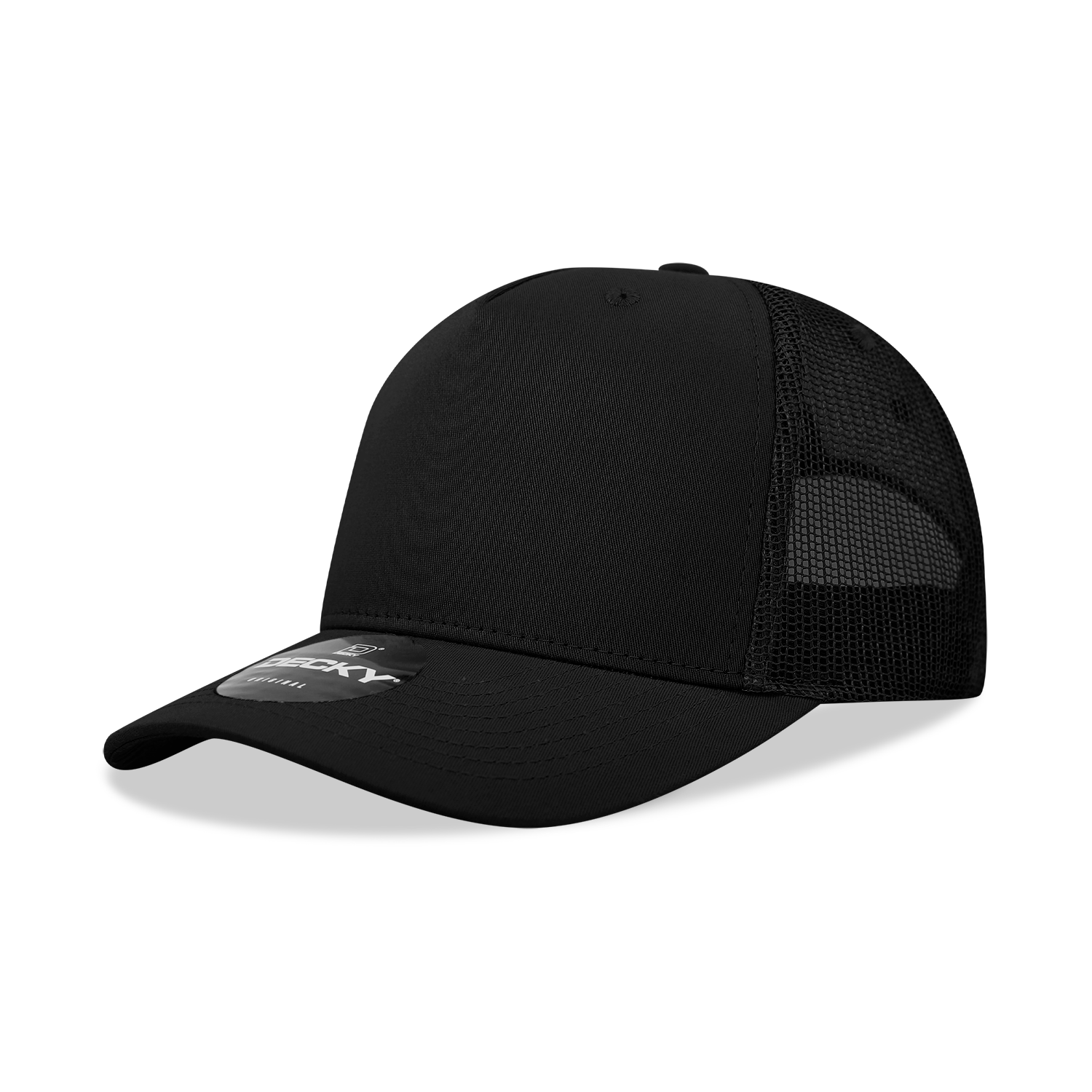 Decky 6030 Classic 5 Panel Retro Trucker Cap - Blank