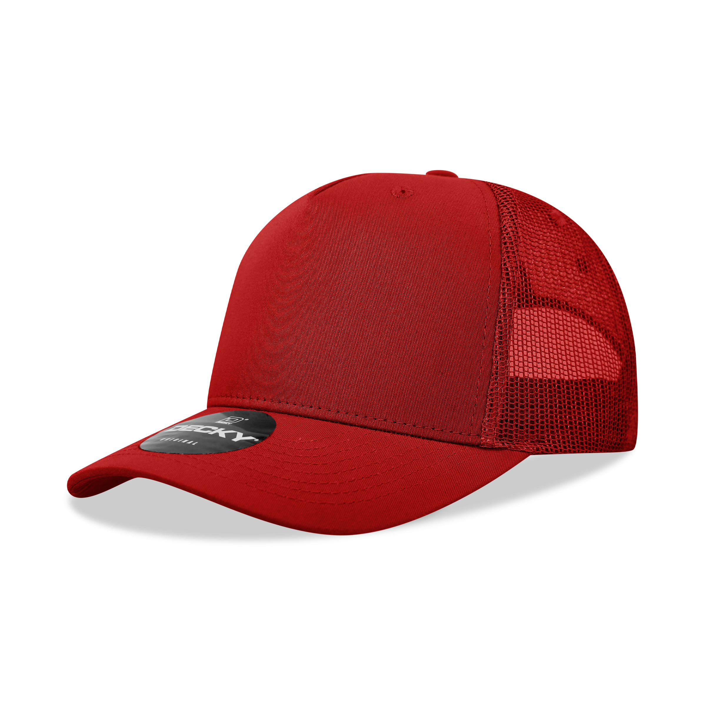 Decky 6030 Classic 5 Panel Retro Trucker Cap - Blank