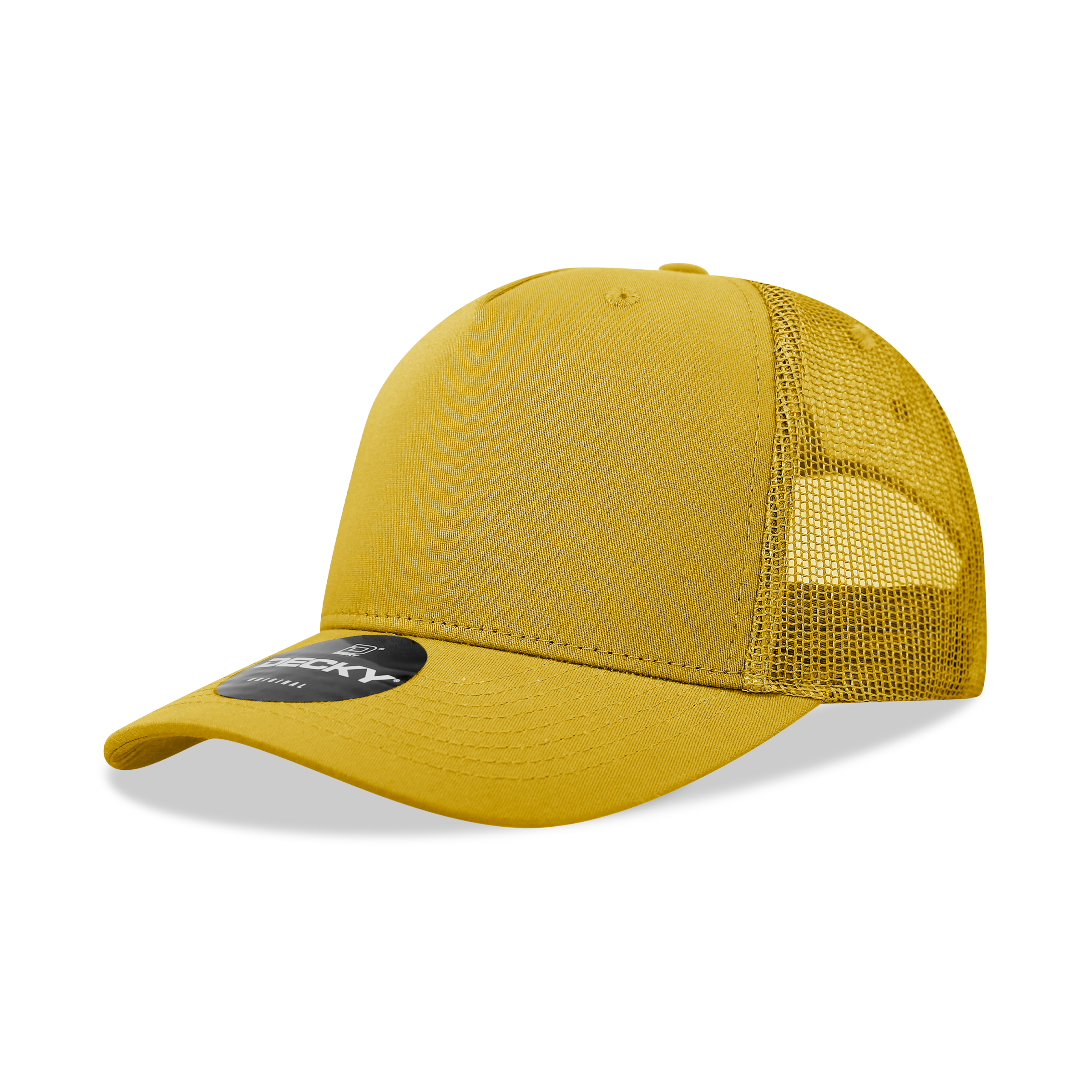 Decky 6030 Classic 5 Panel Retro Trucker Cap - Blank
