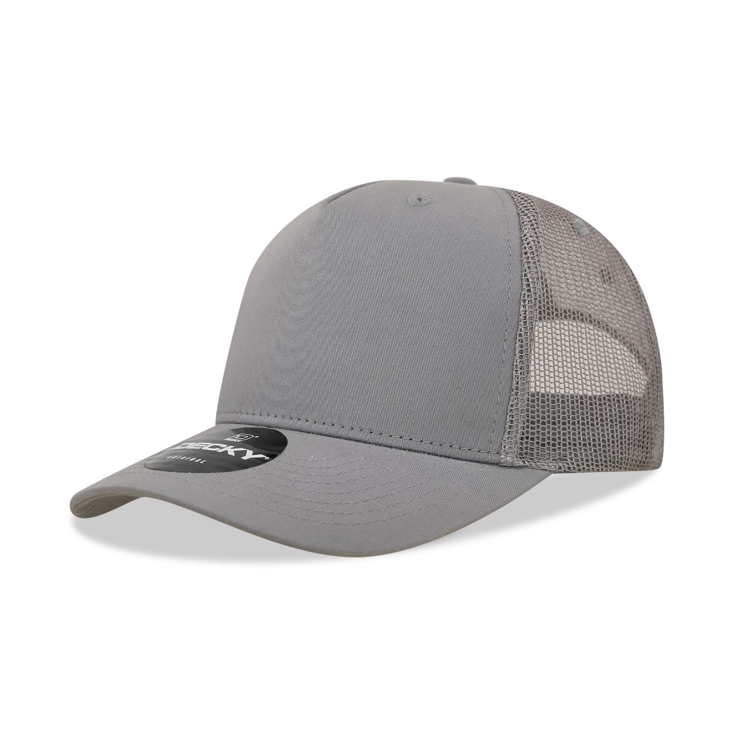 Decky 6030 Classic 5 Panel Retro Trucker Cap - Blank