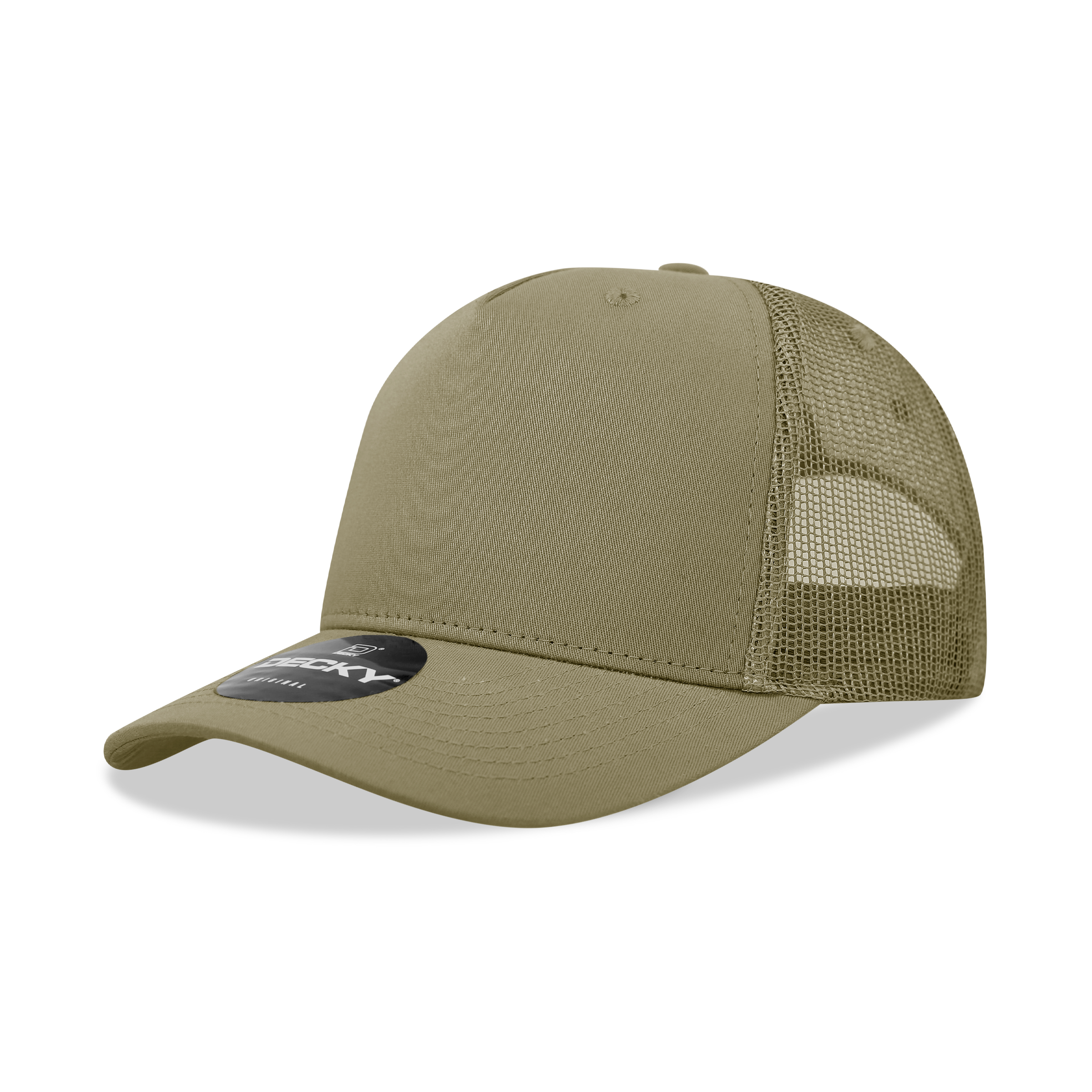 Decky 6030 Classic 5 Panel Retro Trucker Cap - Blank