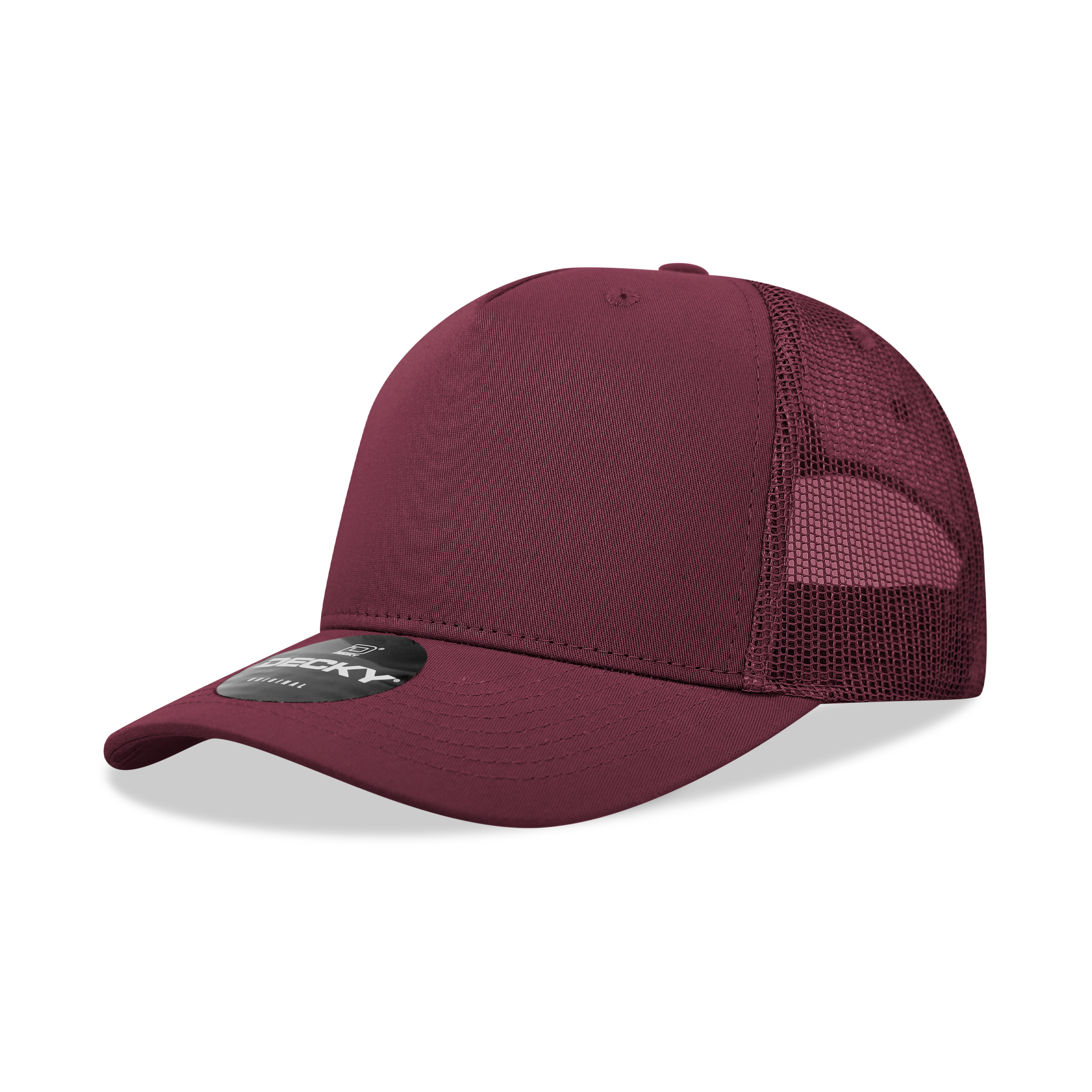 Decky 6030 Classic 5 Panel Retro Trucker Cap - Blank