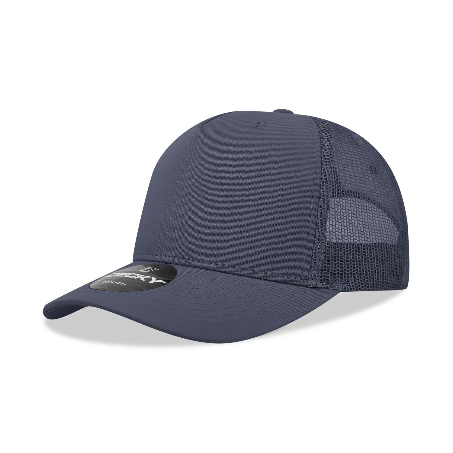 Decky 6030 Classic 5 Panel Retro Trucker Cap - Blank