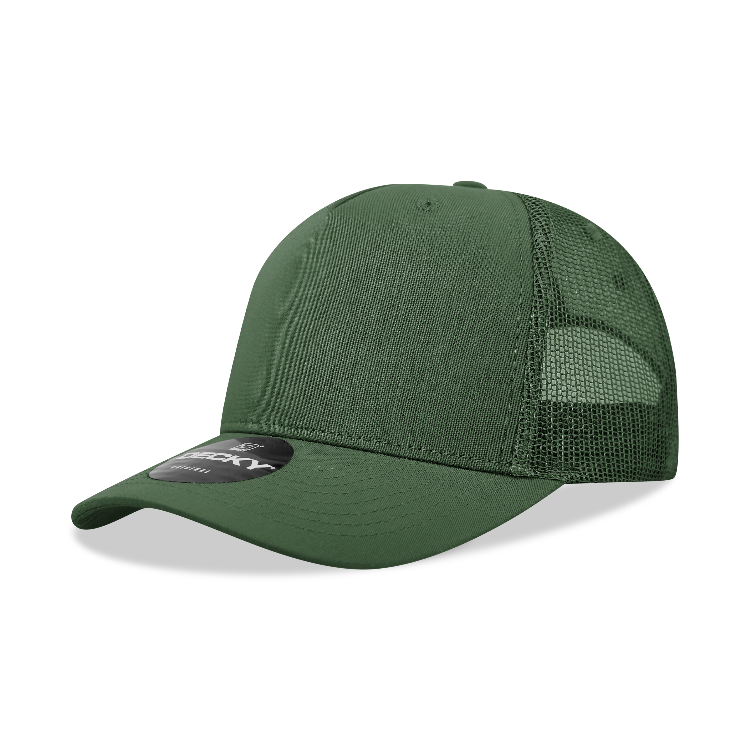 Decky 6030 Classic 5 Panel Retro Trucker Cap - Blank