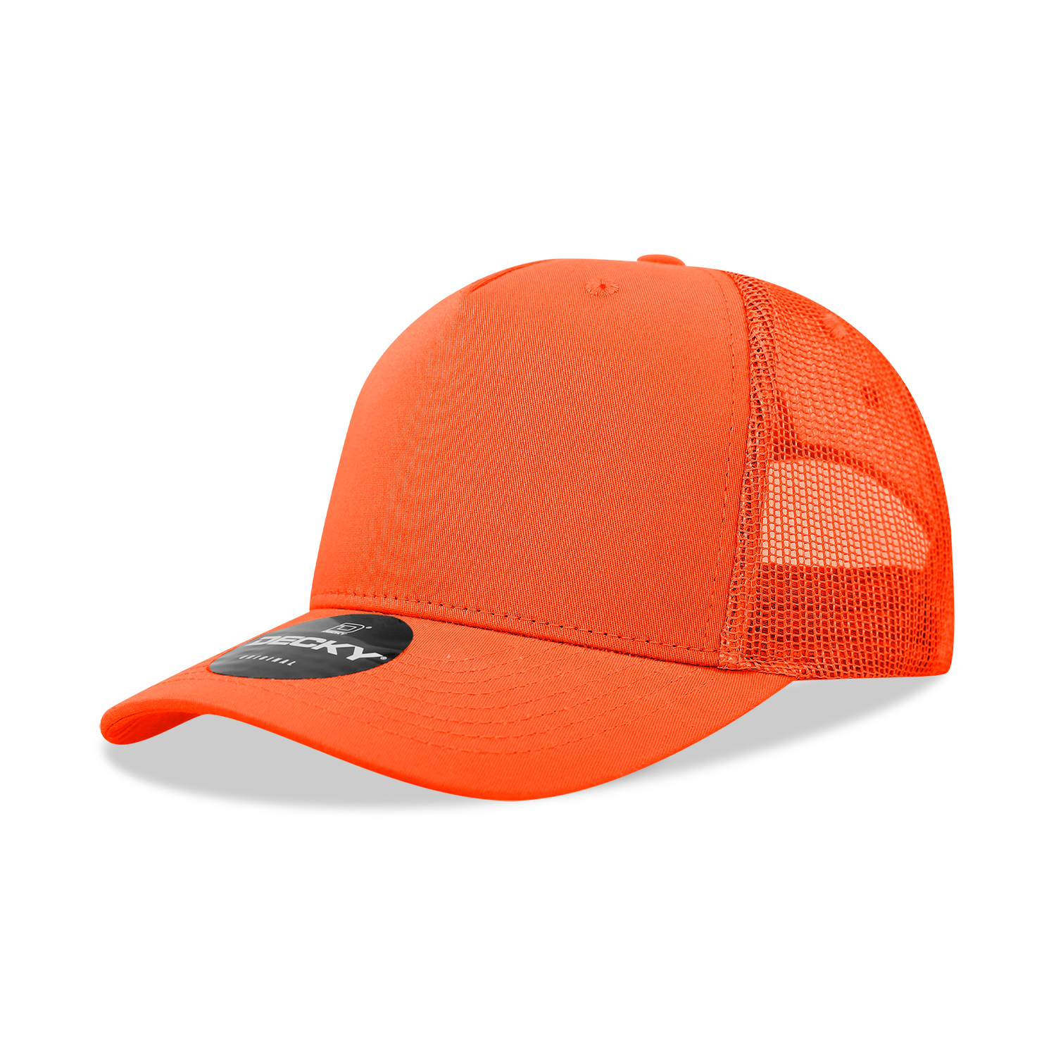 Decky 6030 Classic 5 Panel Retro Trucker Cap - Blank