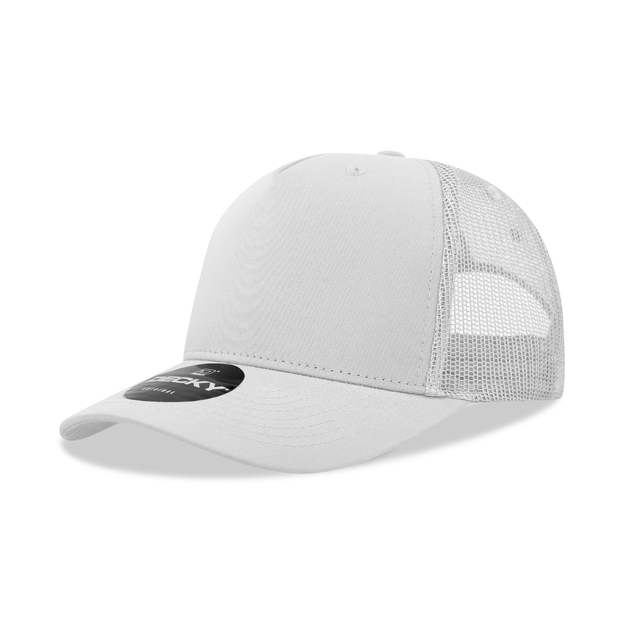 Decky 6030 Classic 5 Panel Retro Trucker Cap - Blank