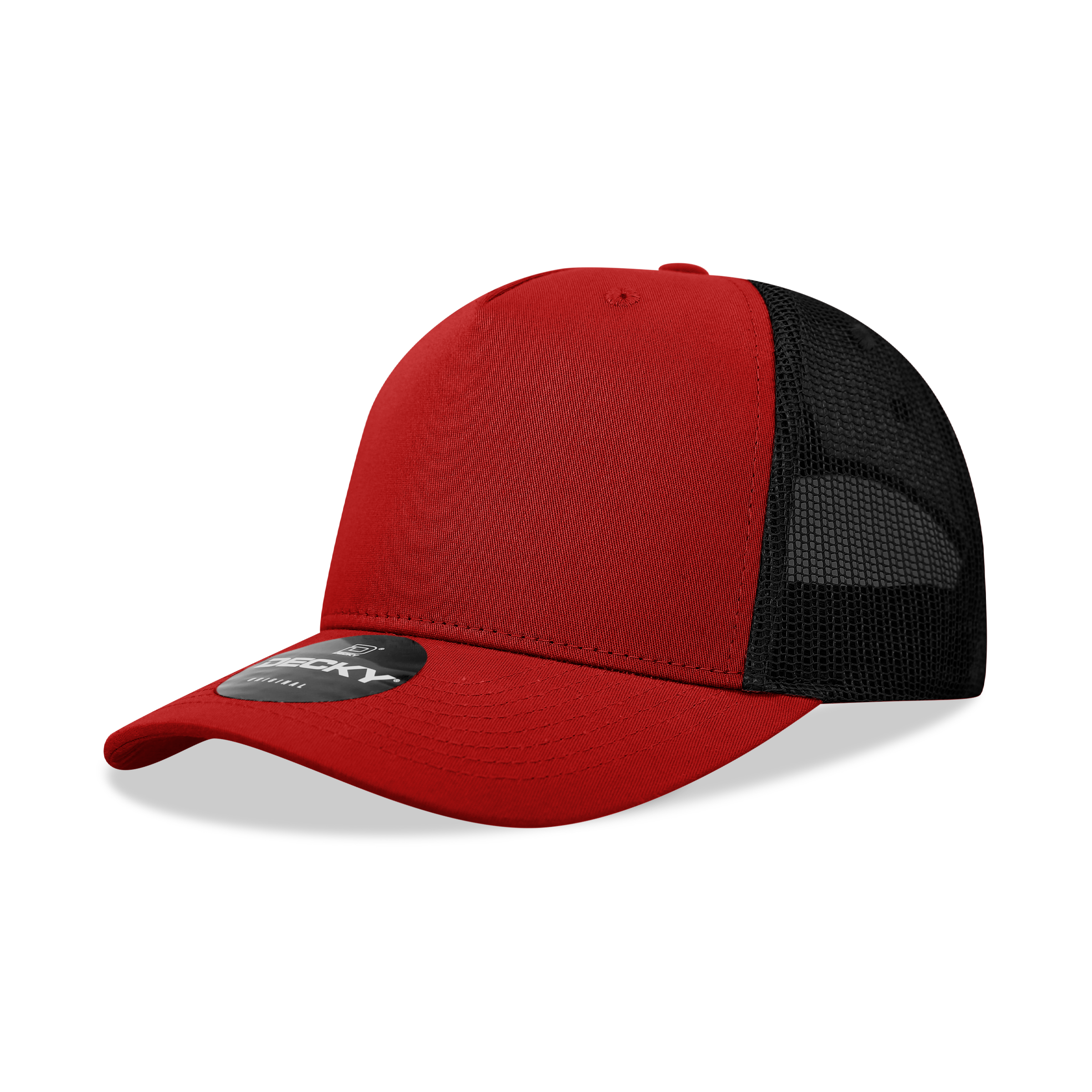 Decky 6030 Classic 5 Panel Retro Trucker Cap - Blank
