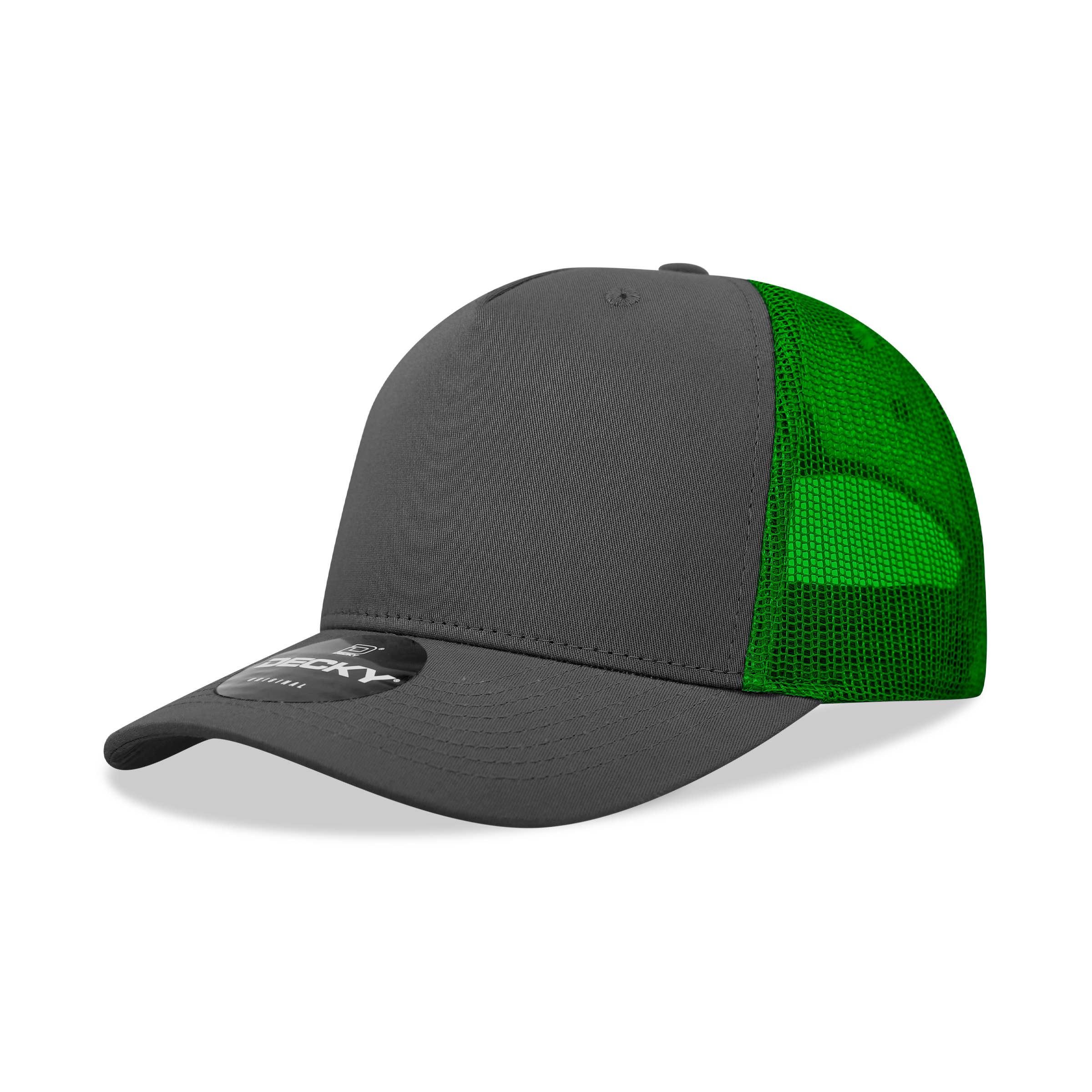 Decky 6030 Classic 5 Panel Retro Trucker Cap - Blank
