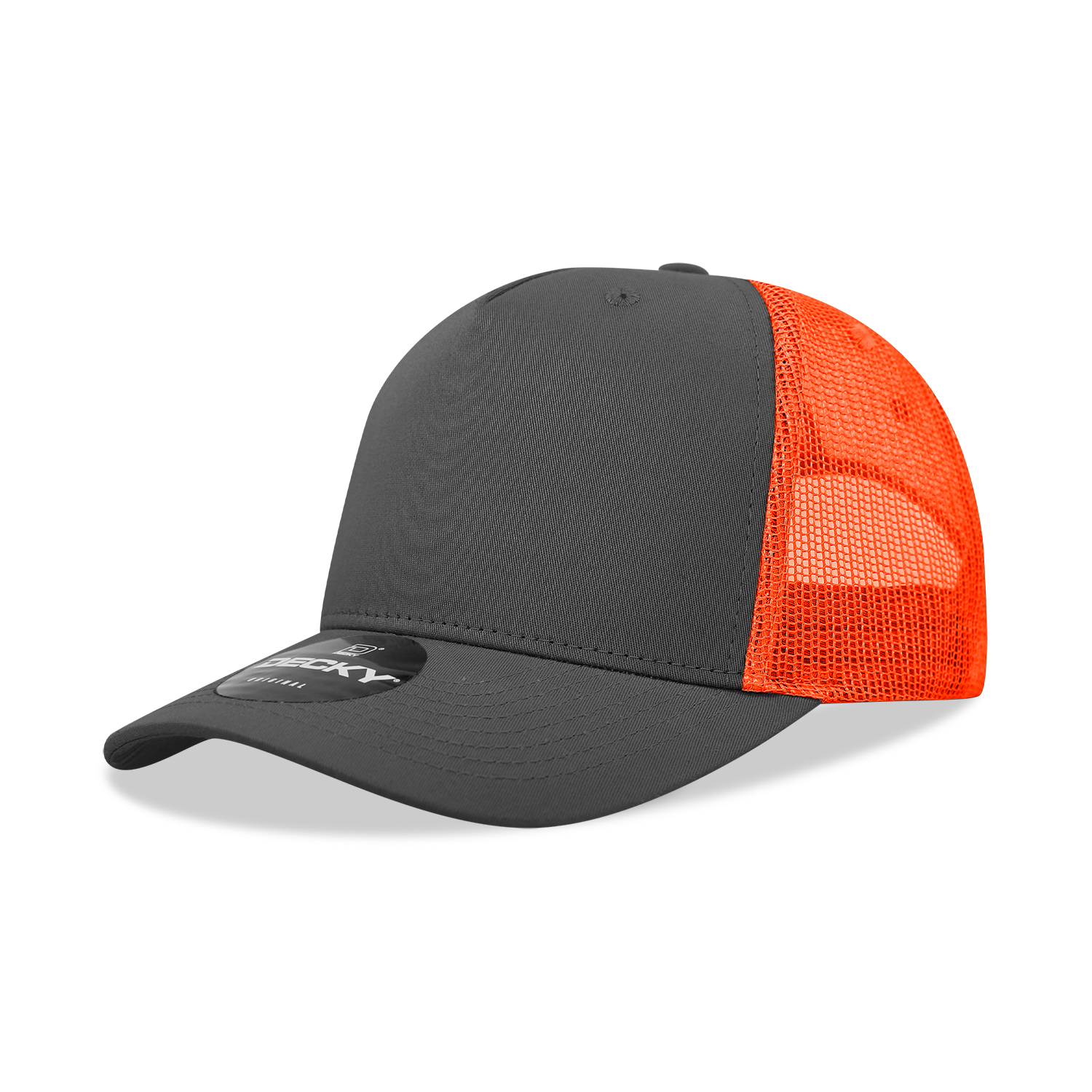 Decky 6030 Classic 5 Panel Retro Trucker Cap - Blank