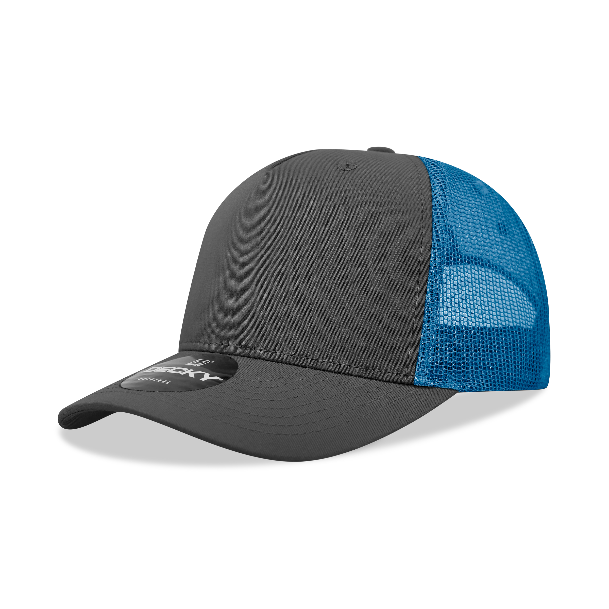 Decky 6030 Classic 5 Panel Retro Trucker Cap - Blank