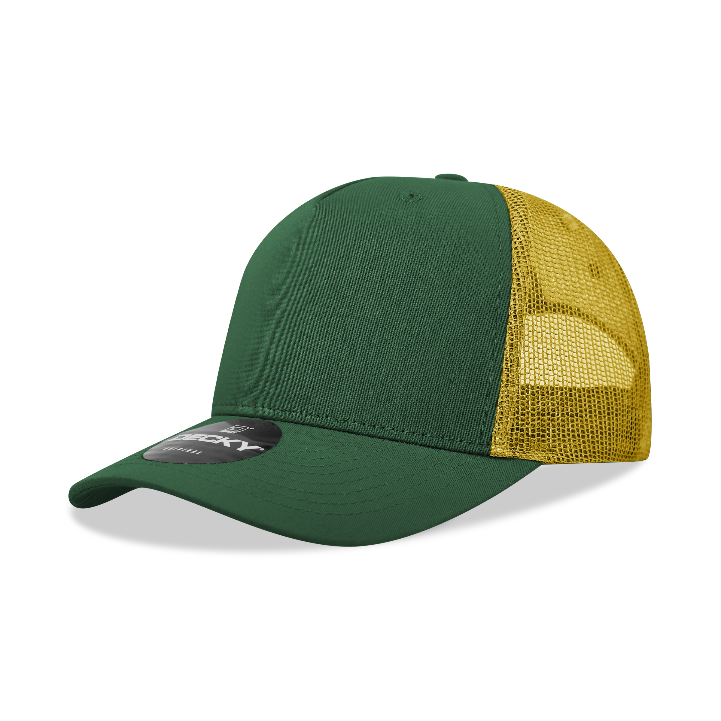 Decky 6030 Classic 5 Panel Retro Trucker Cap - Blank