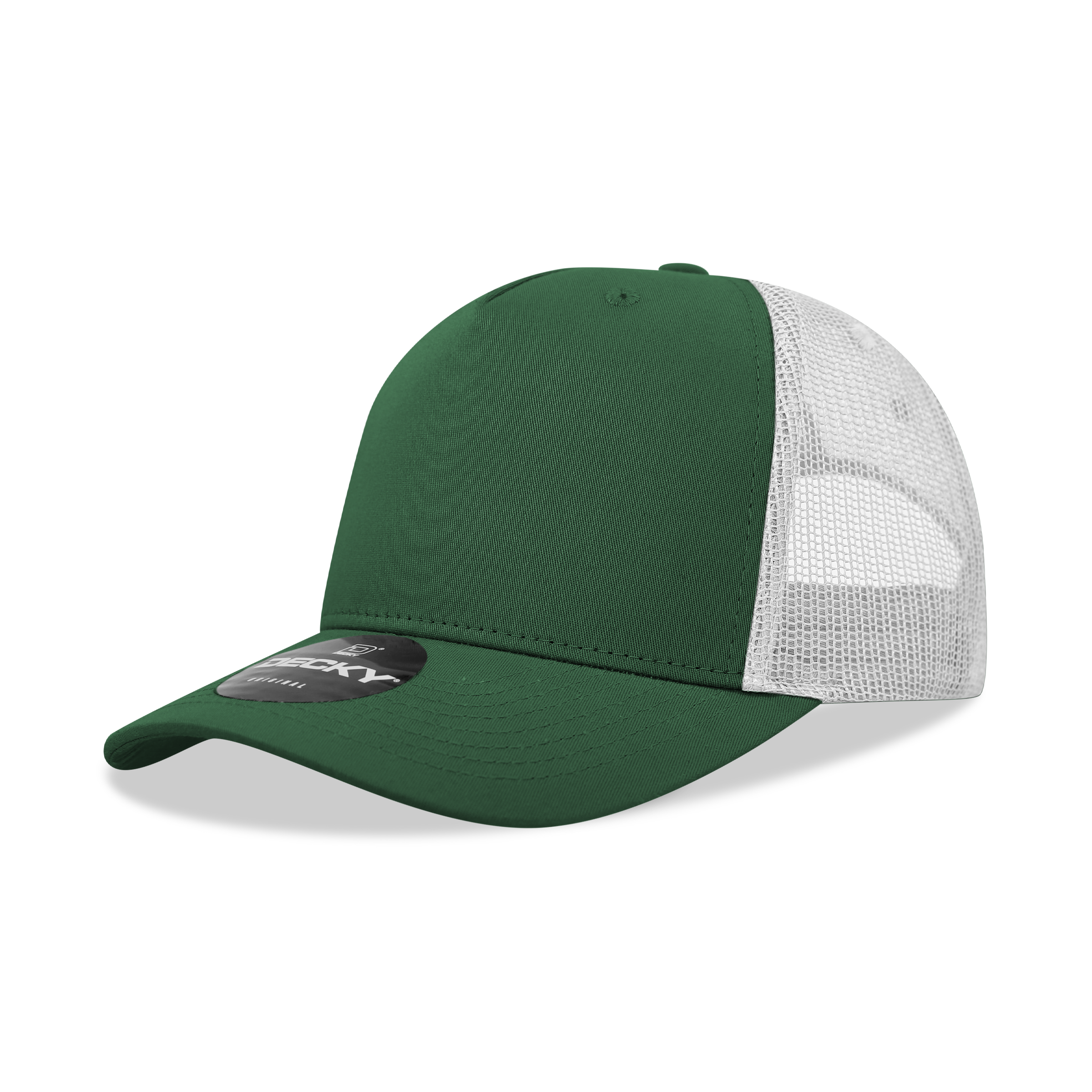 Decky 6030 Classic 5 Panel Retro Trucker Cap - Blank