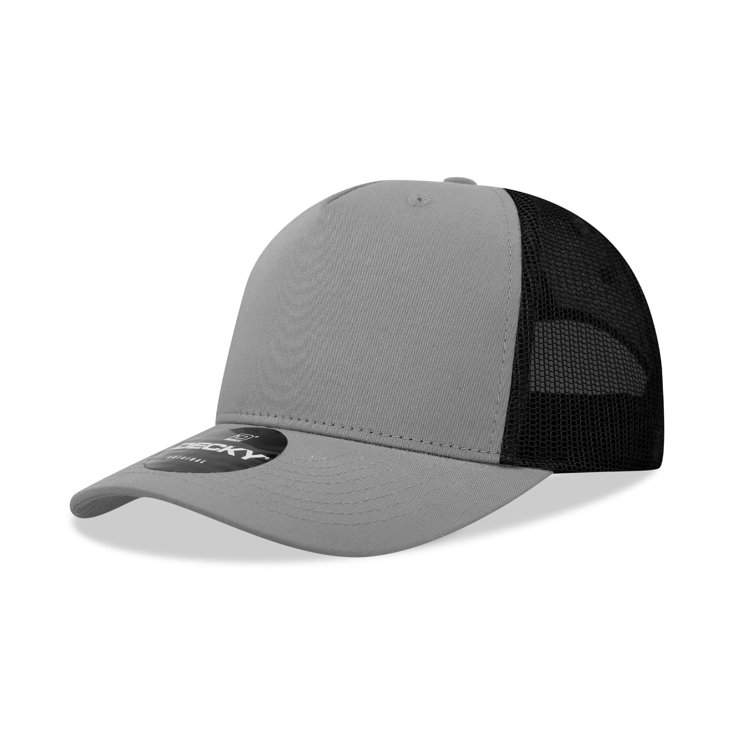 Decky 6030 Classic 5 Panel Retro Trucker Cap - Blank