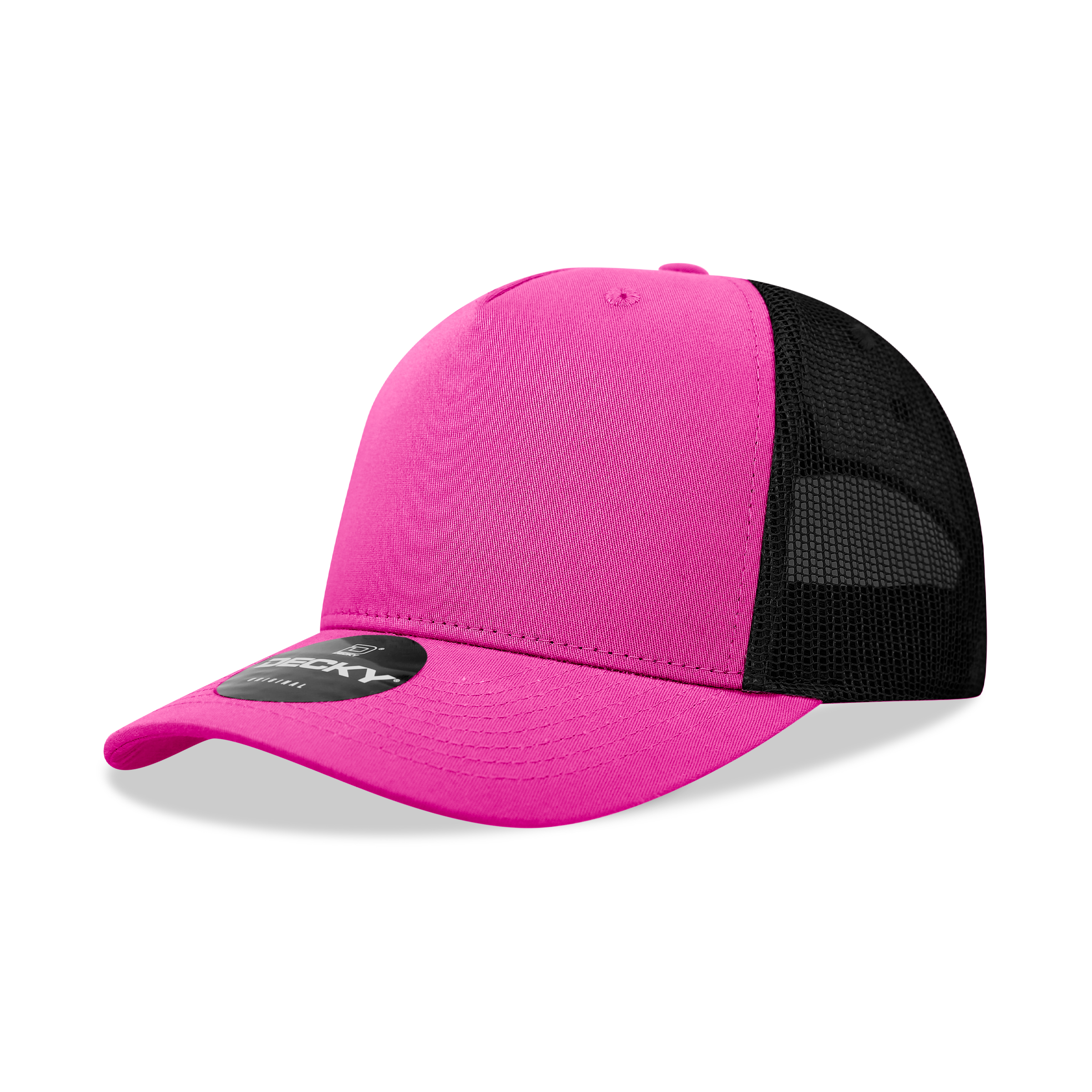 Decky 6030 Classic 5 Panel Retro Trucker Cap - Blank
