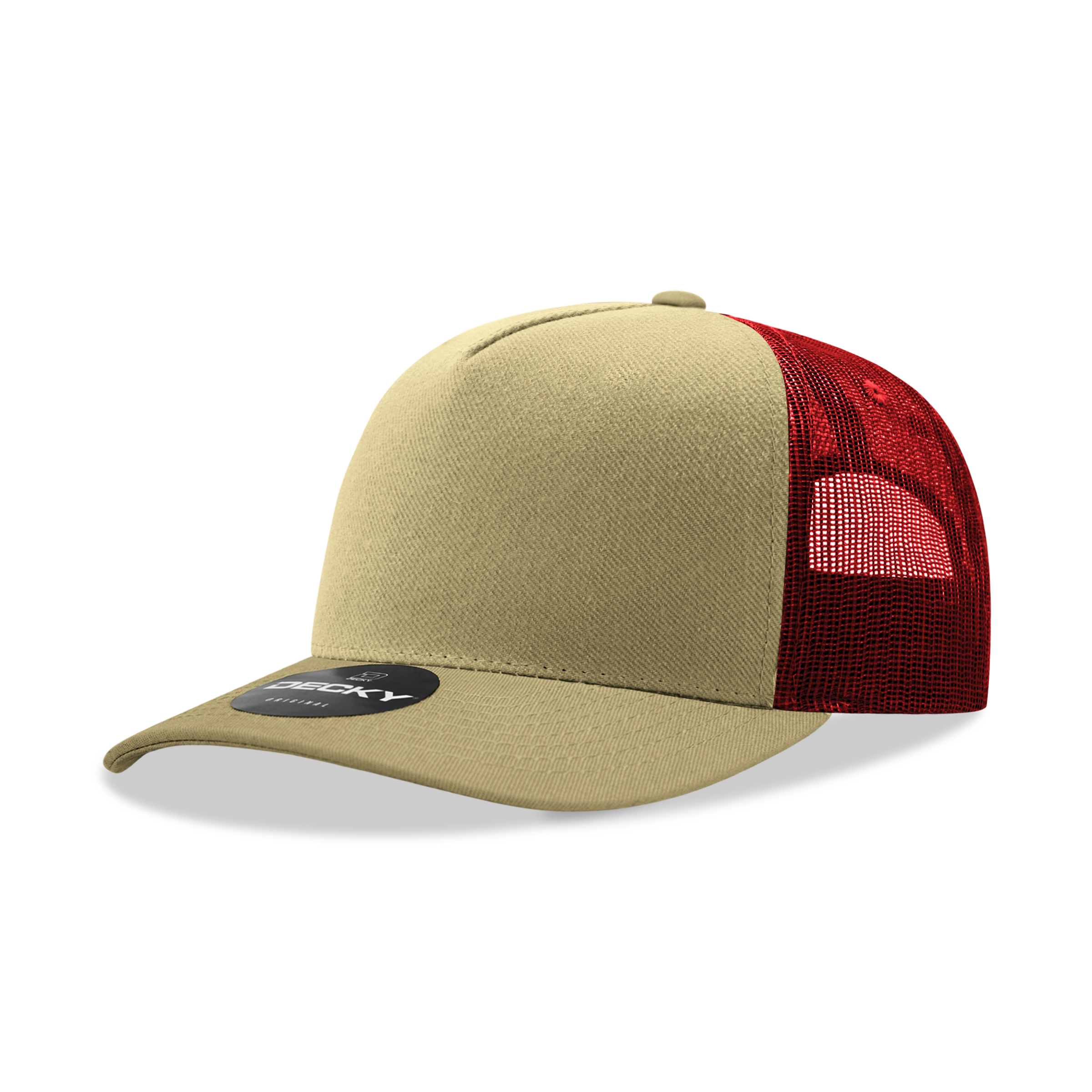 Decky 6030 Classic 5 Panel Retro Trucker Cap - Blank
