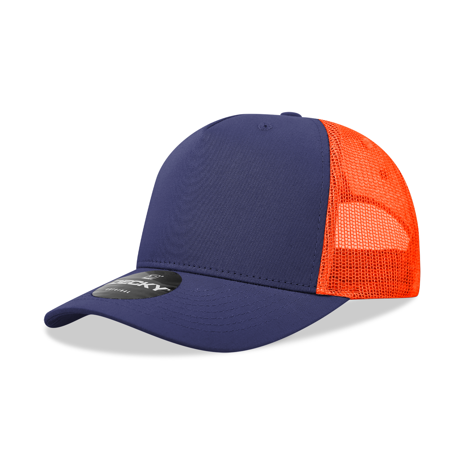Decky 6030 Classic 5 Panel Retro Trucker Cap - Blank