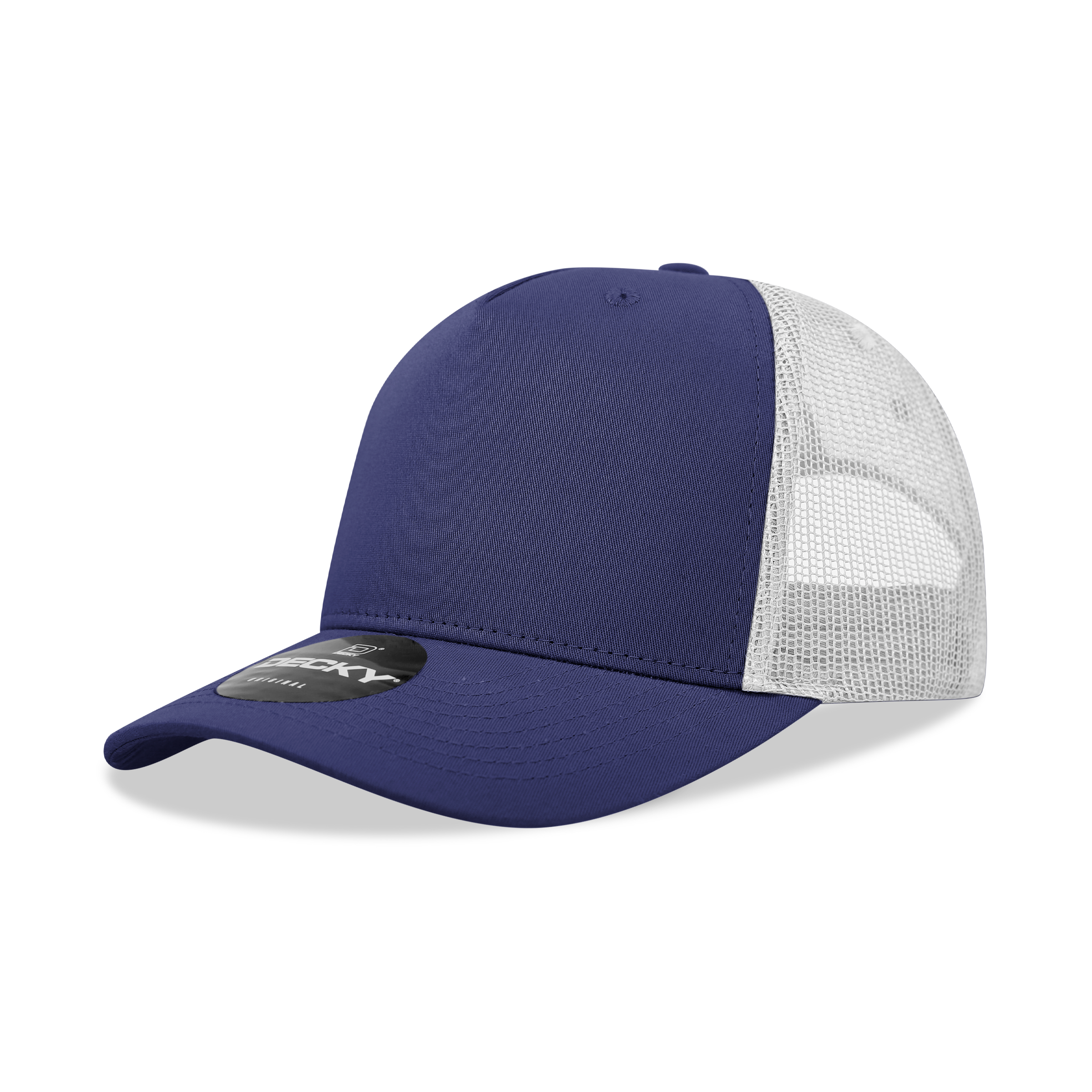 Decky 6030 Classic 5 Panel Retro Trucker Cap - Blank