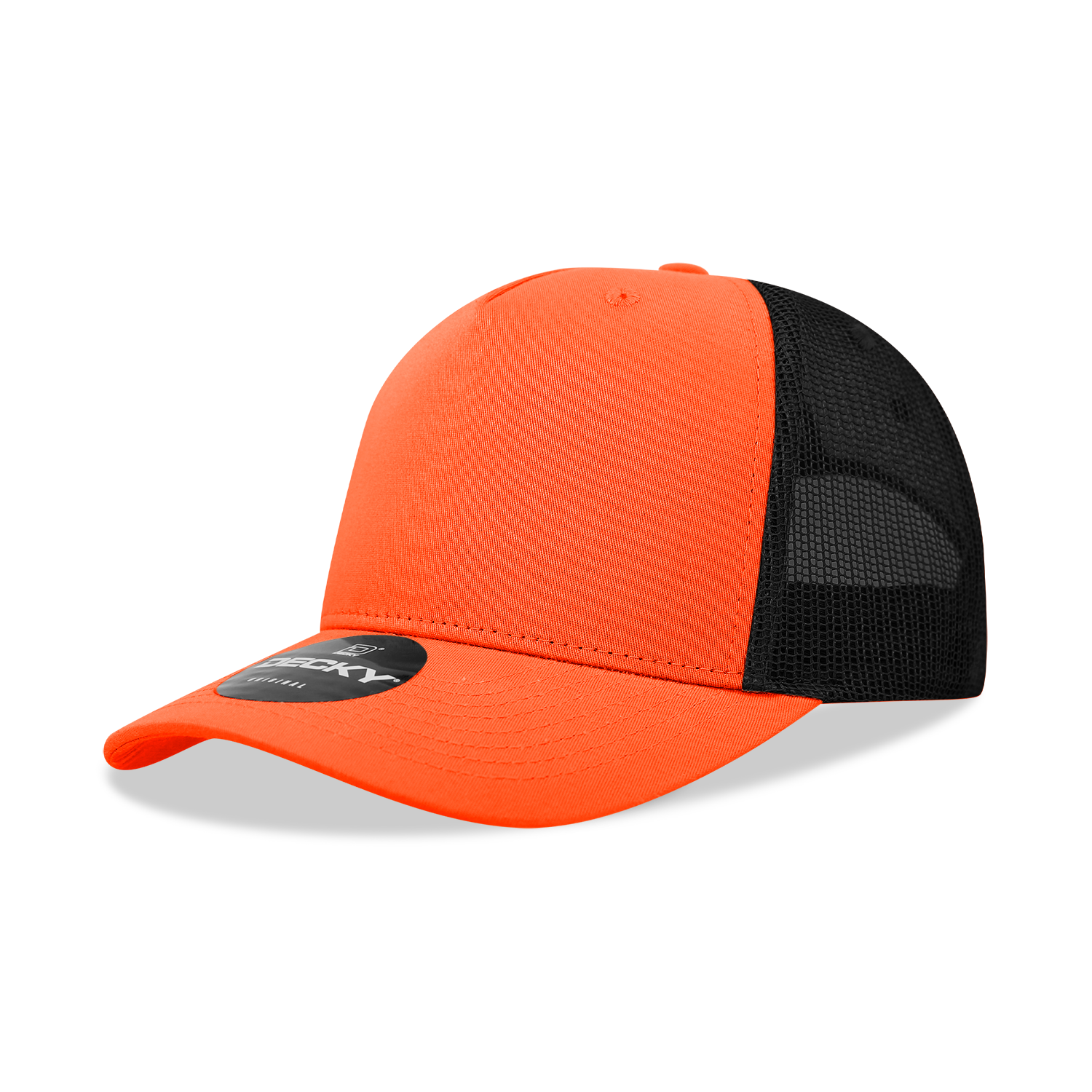 Decky 6030 Classic 5 Panel Retro Trucker Cap - Blank