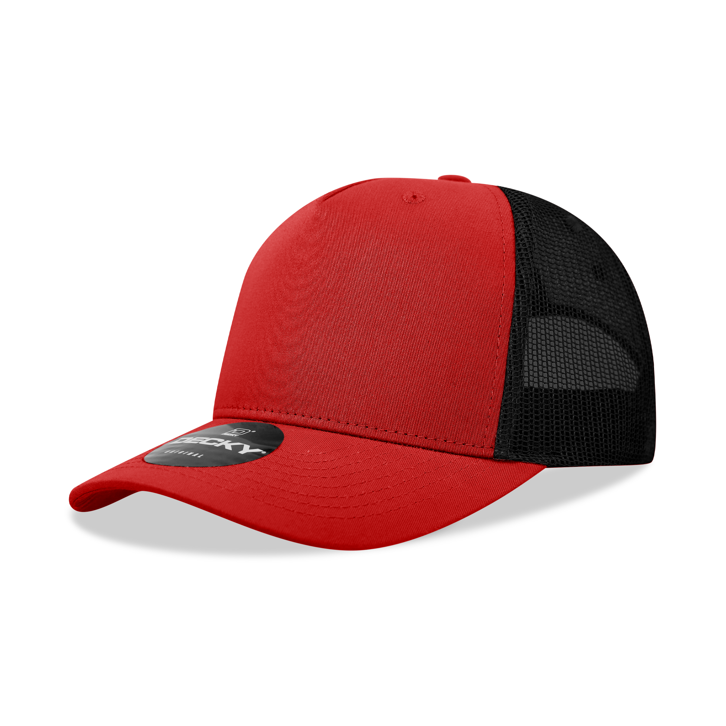 Decky 6030 Classic 5 Panel Retro Trucker Cap - Blank