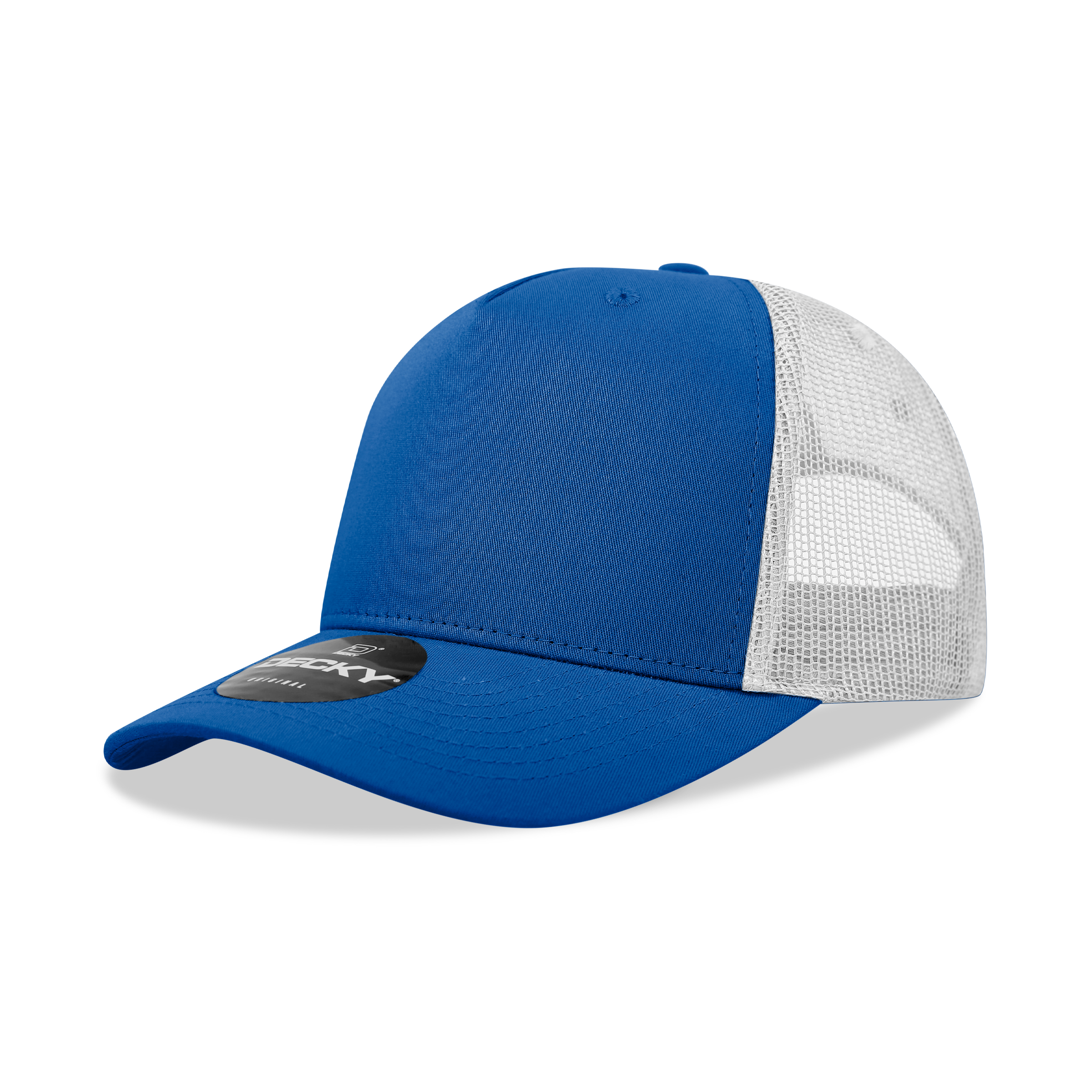 Decky 6030 Classic 5 Panel Retro Trucker Cap - Blank