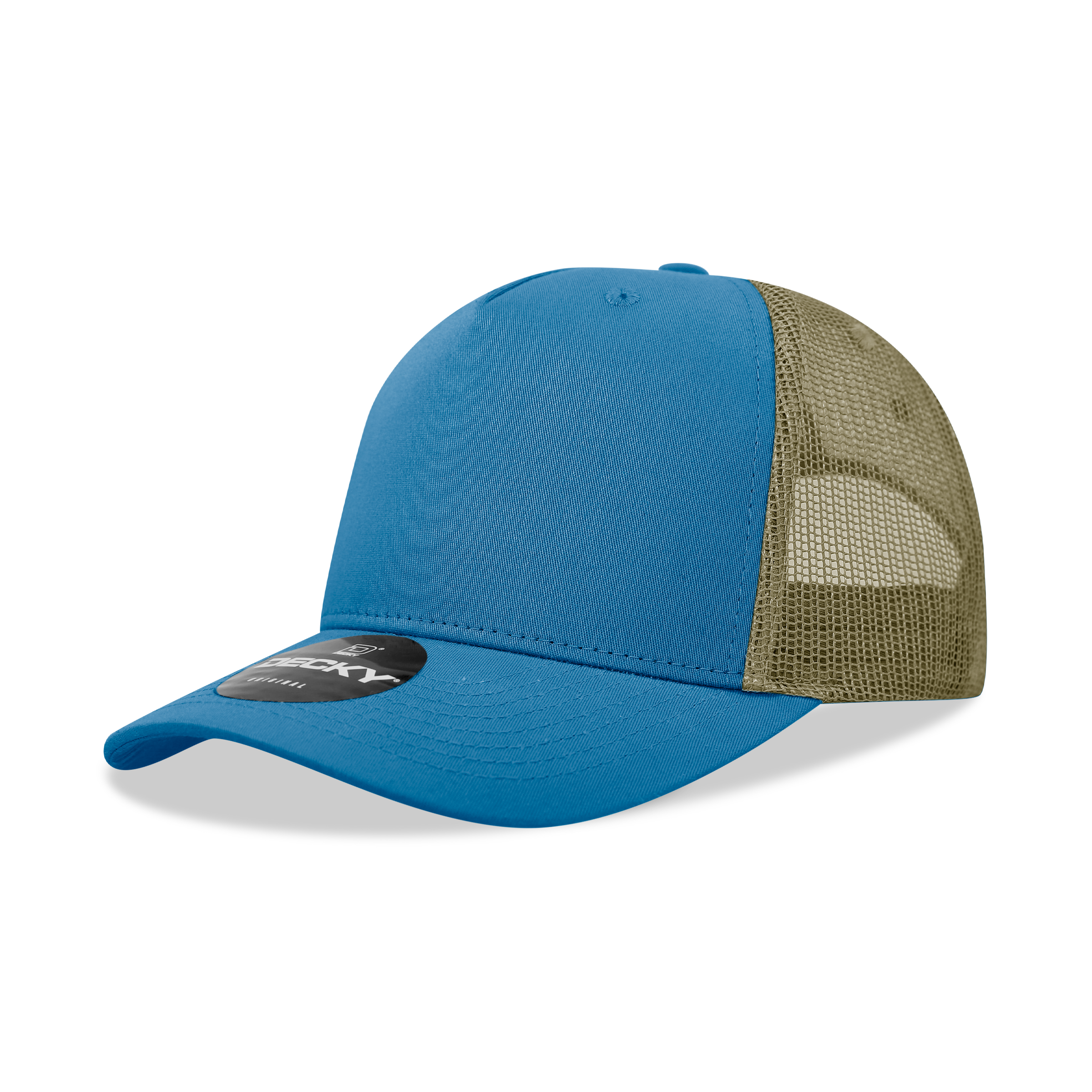 Decky 6030 Classic 5 Panel Retro Trucker Cap - Blank
