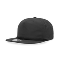 Decky 6032 Classic Rope Hat 5 Panel Flat Bill Cap Snapback - Blank