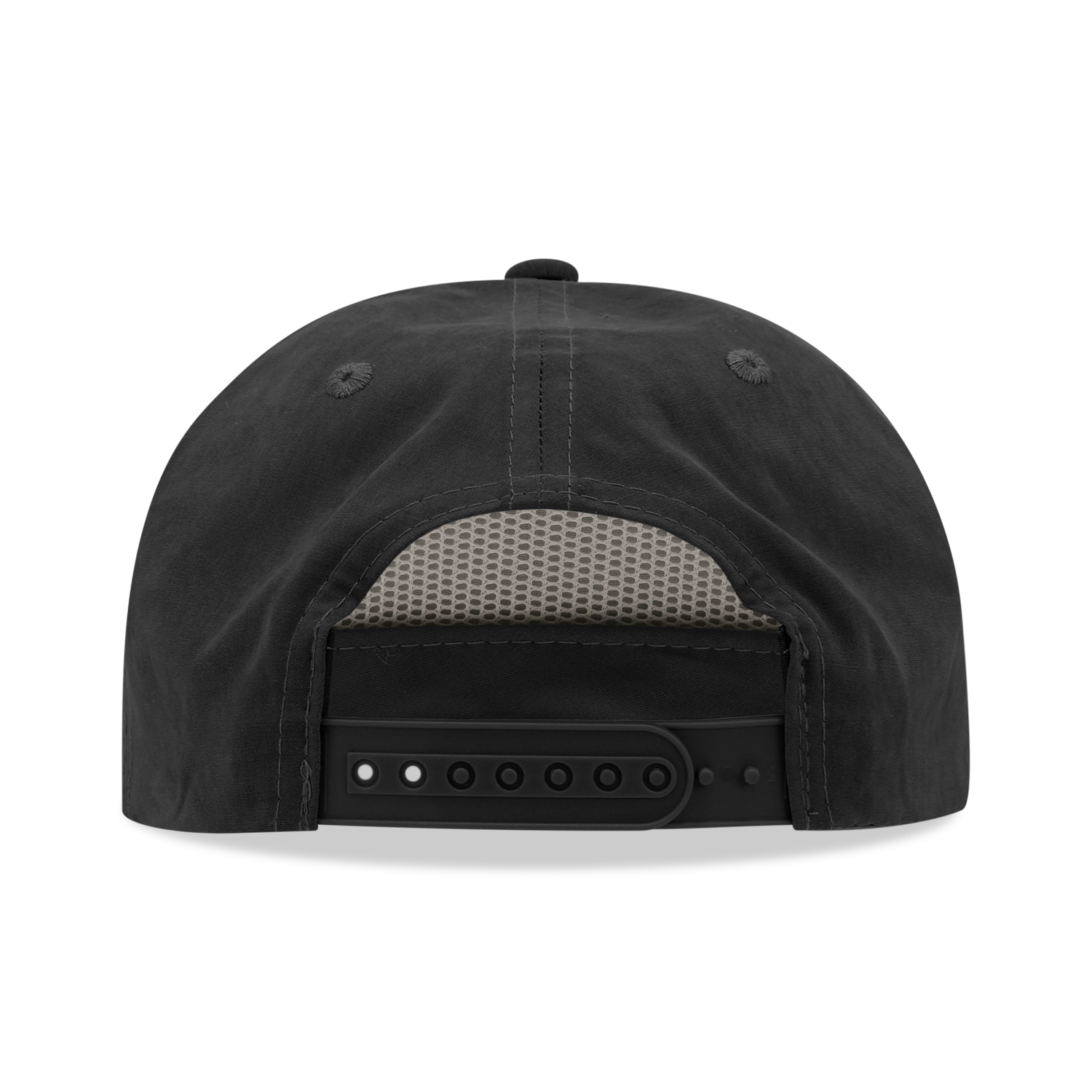 Decky 6032 Classic Rope Hat 5 Panel Flat Bill Cap Snapback - Blank