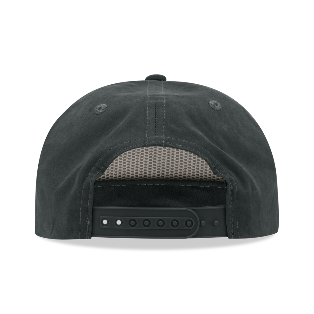 Decky 6032 Classic Rope Hat 5 Panel Flat Bill Cap Snapback - Blank