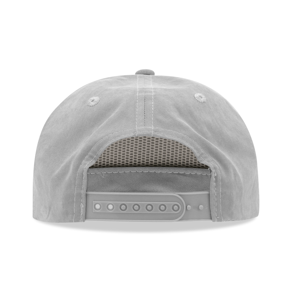 Decky 6032 Classic Rope Hat 5 Panel Flat Bill Cap Snapback - Blank