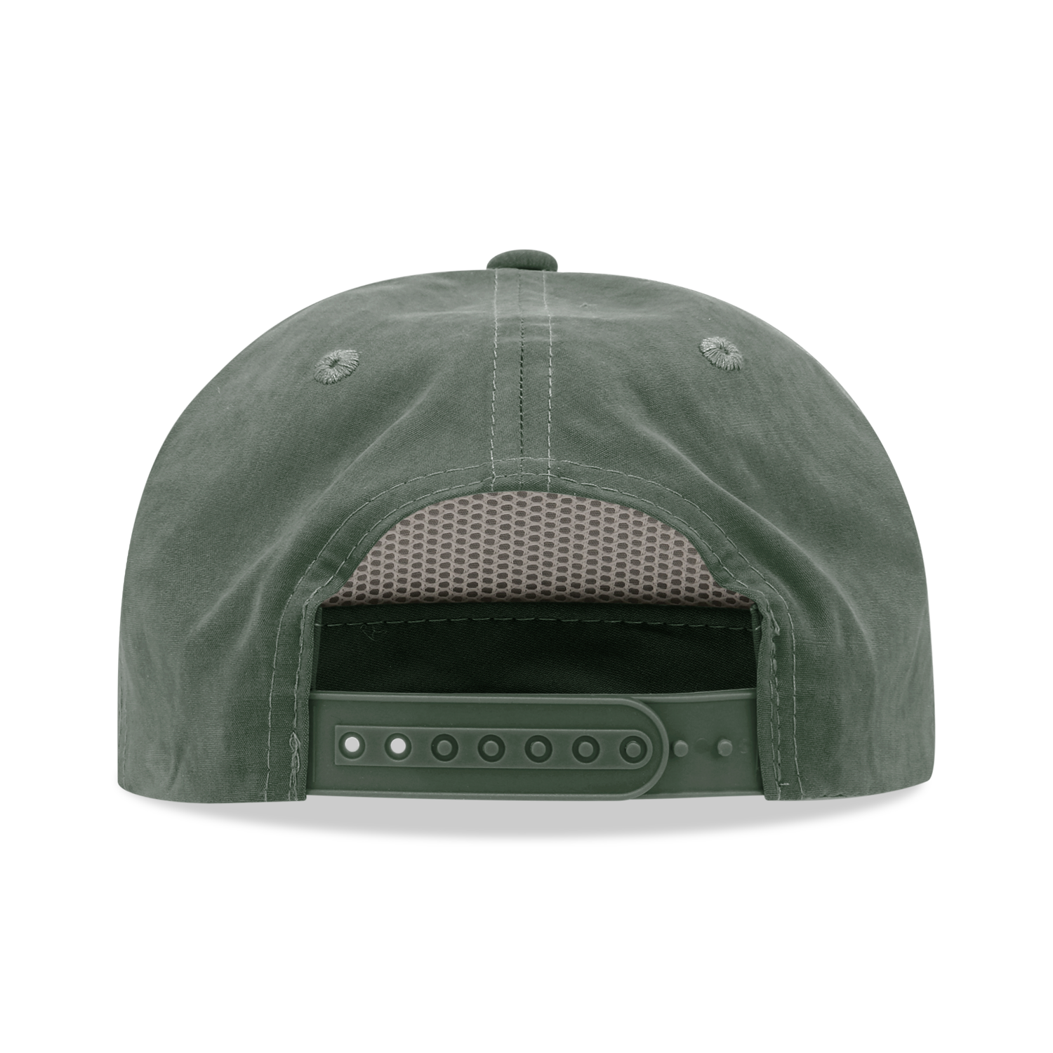 Decky 6032 Classic Rope Hat 5 Panel Flat Bill Cap Snapback - Blank
