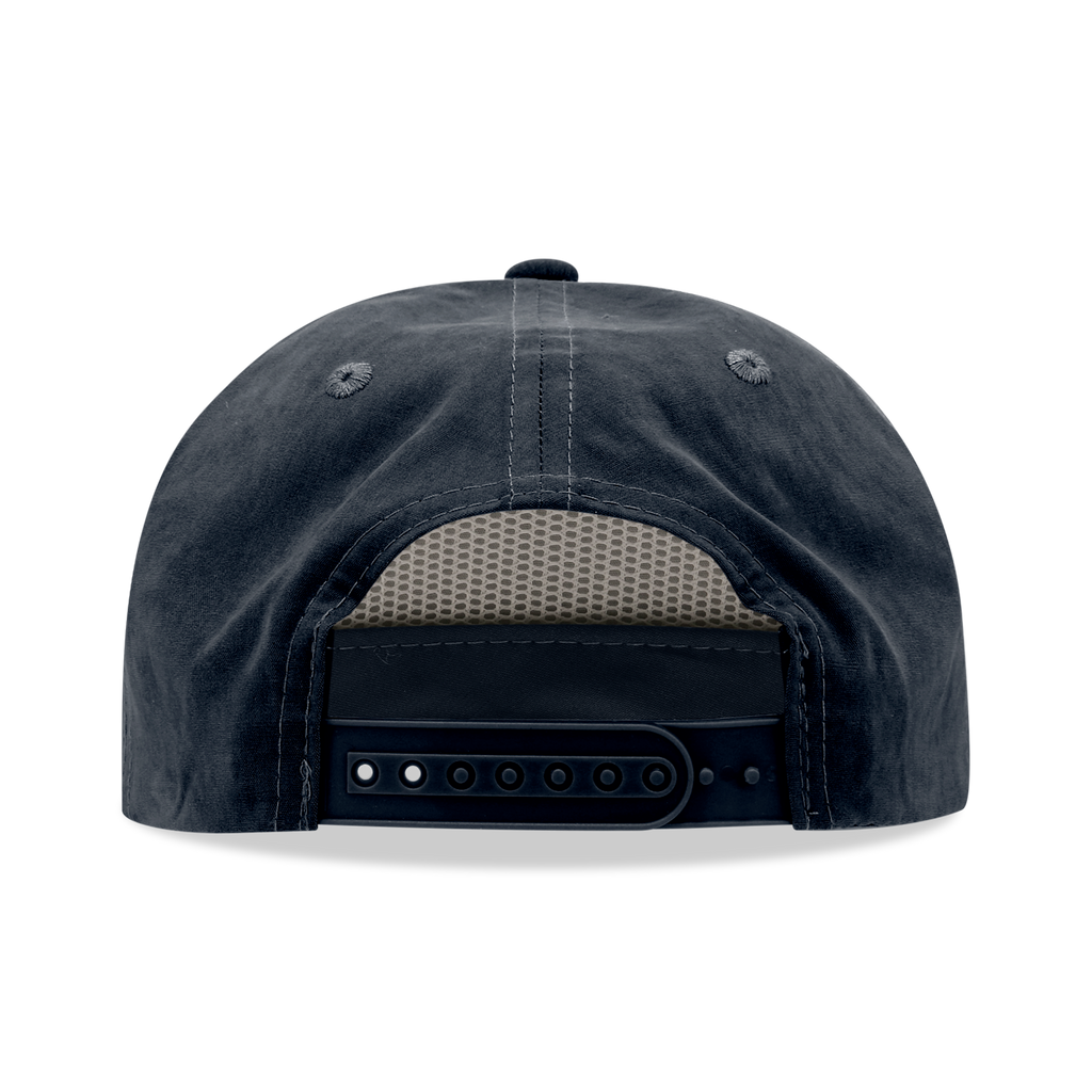 Decky 6032 Classic Rope Hat 5 Panel Flat Bill Cap Snapback - Blank