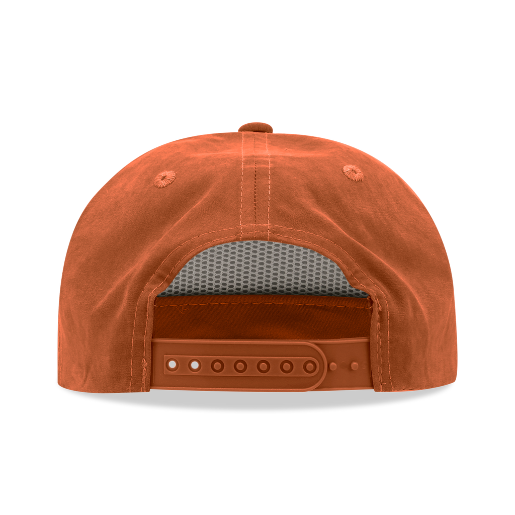 Decky 6032 Classic Rope Hat 5 Panel Flat Bill Cap Snapback - Blank