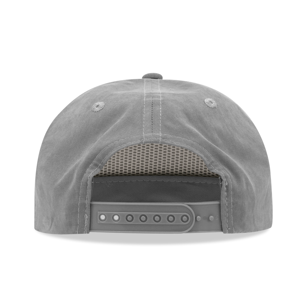 Decky 6032 Classic Rope Hat 5 Panel Flat Bill Cap Snapback - Blank