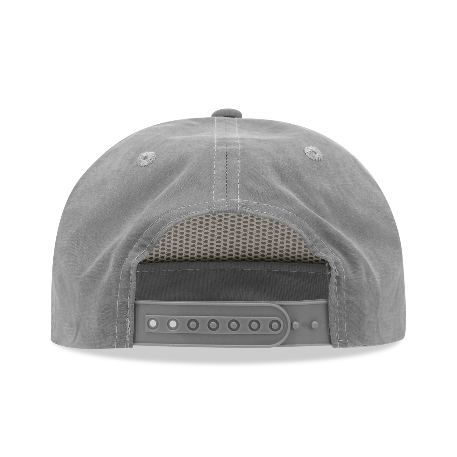 Decky 6032 Classic Rope Hat 5 Panel Flat Bill Cap Snapback - Blank
