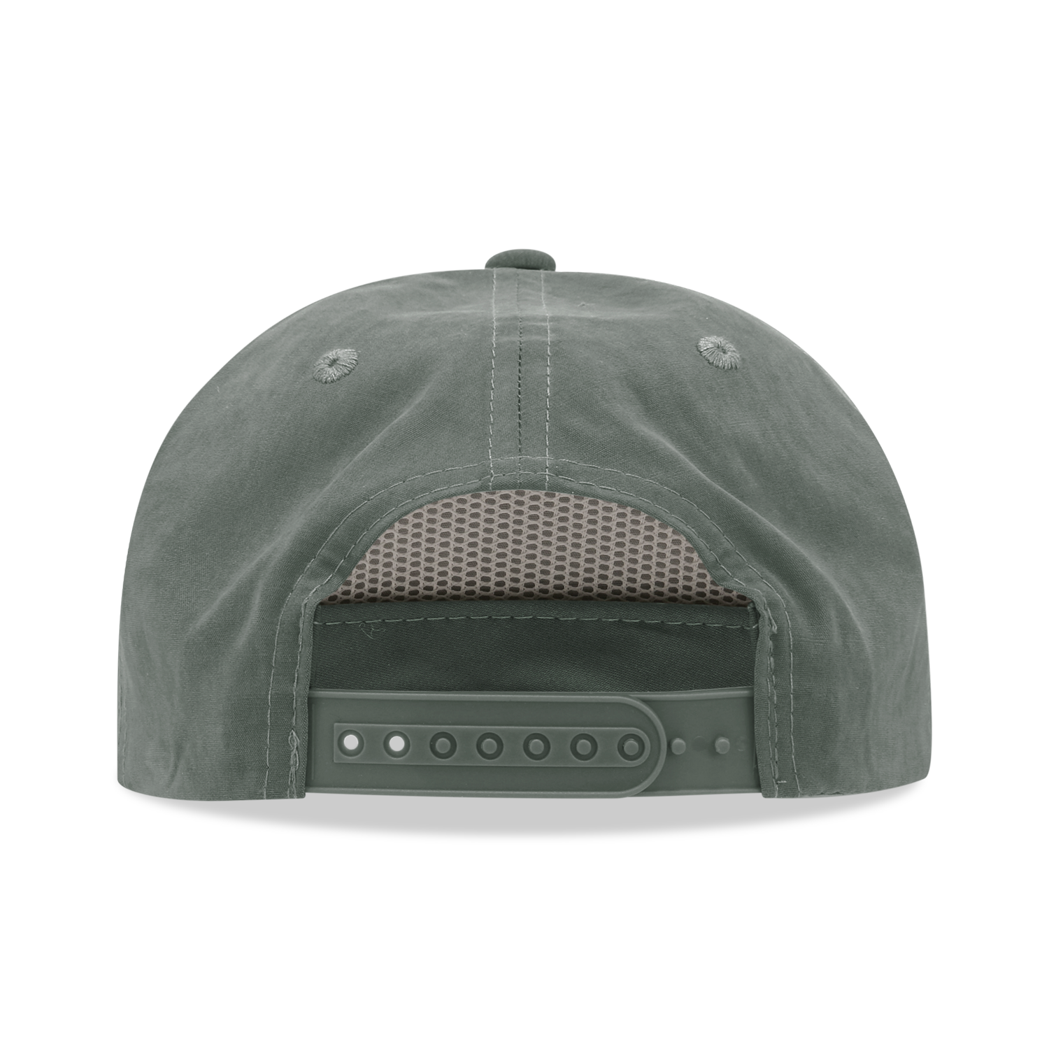 Decky 6032 Classic Rope Hat 5 Panel Flat Bill Cap Snapback - Blank