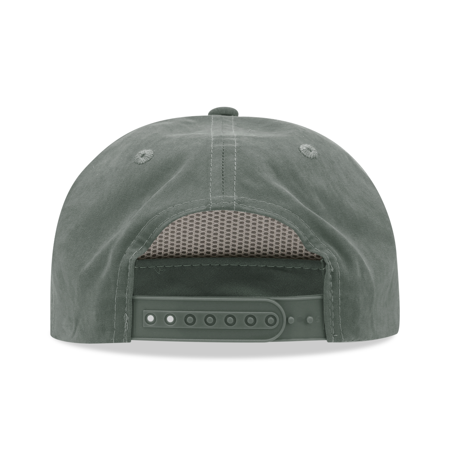 Decky 6032 Classic Rope Hat 5 Panel Flat Bill Cap Snapback - Blank