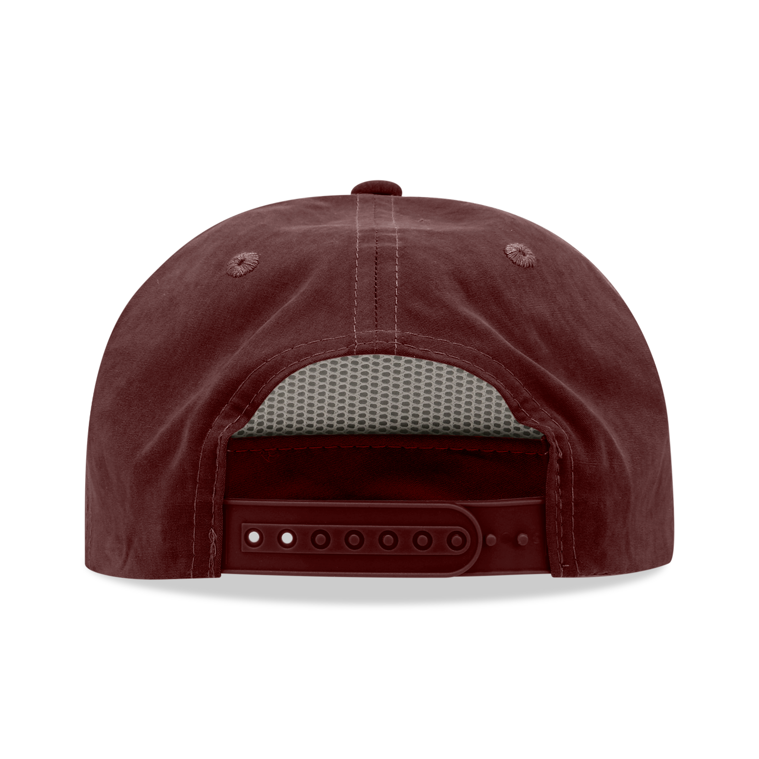 Decky 6032 Classic Rope Hat 5 Panel Flat Bill Cap Snapback - Blank