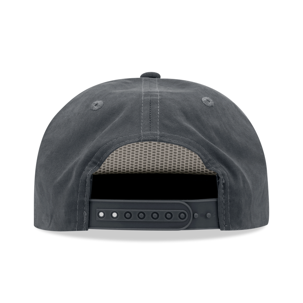 Decky 6032 Classic Rope Hat 5 Panel Flat Bill Cap Snapback - Blank