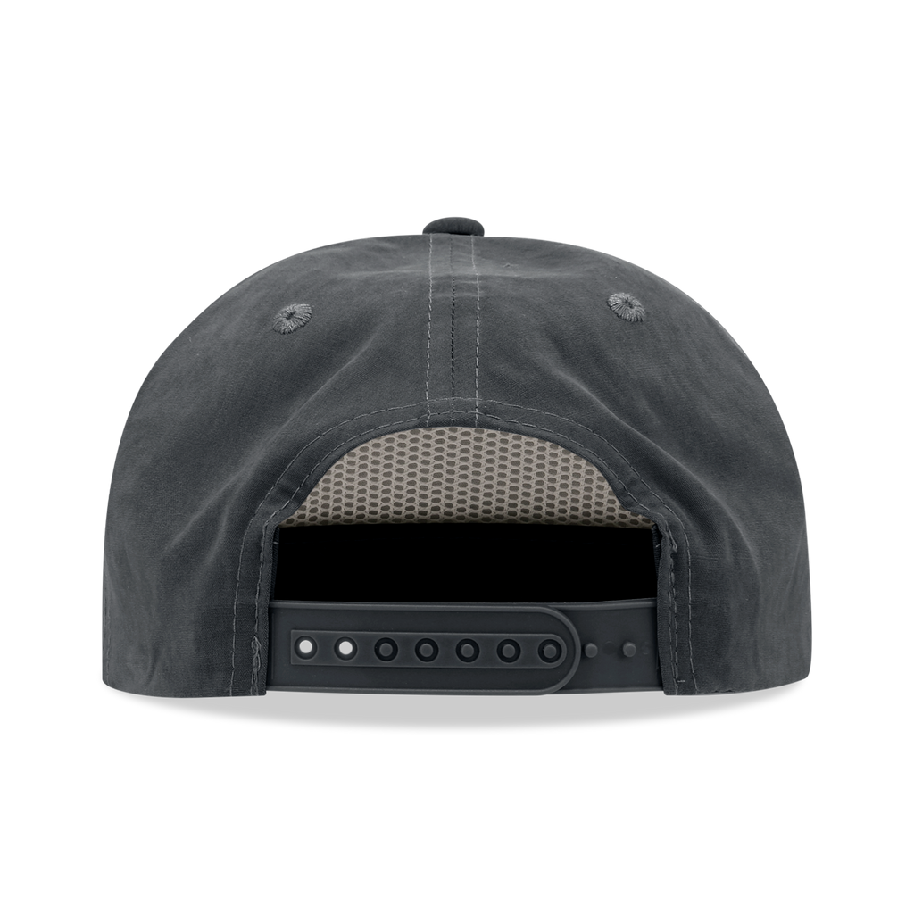 Decky 6032 Classic Rope Hat 5 Panel Flat Bill Cap Snapback - Blank