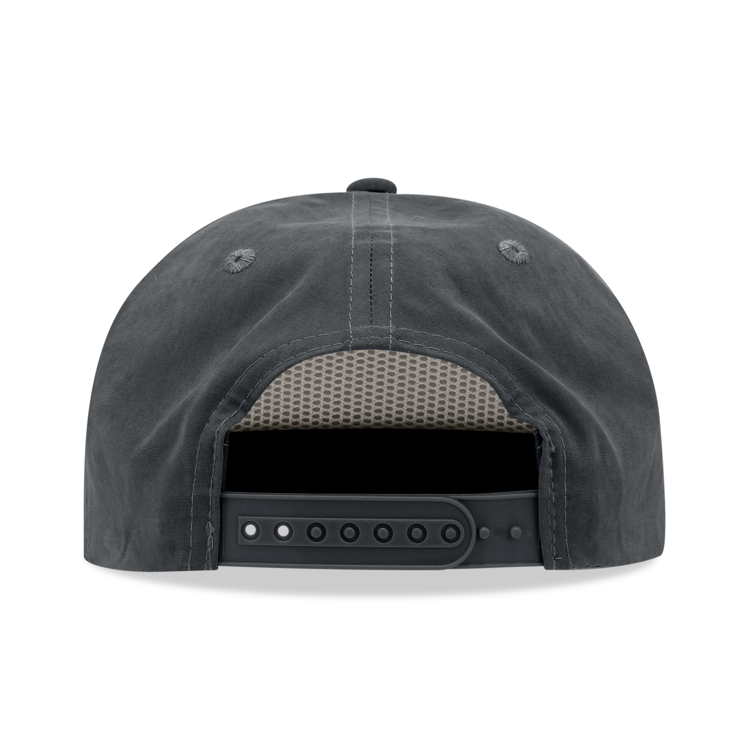 Decky 6032 Classic Rope Hat 5 Panel Flat Bill Cap Snapback - Blank