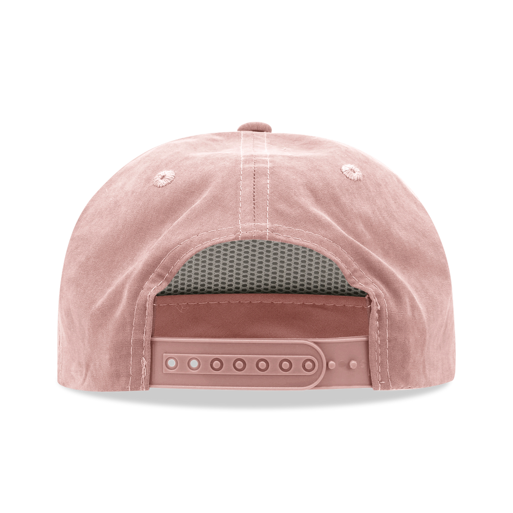 Decky 6032 Classic Rope Hat 5 Panel Flat Bill Cap Snapback - Blank