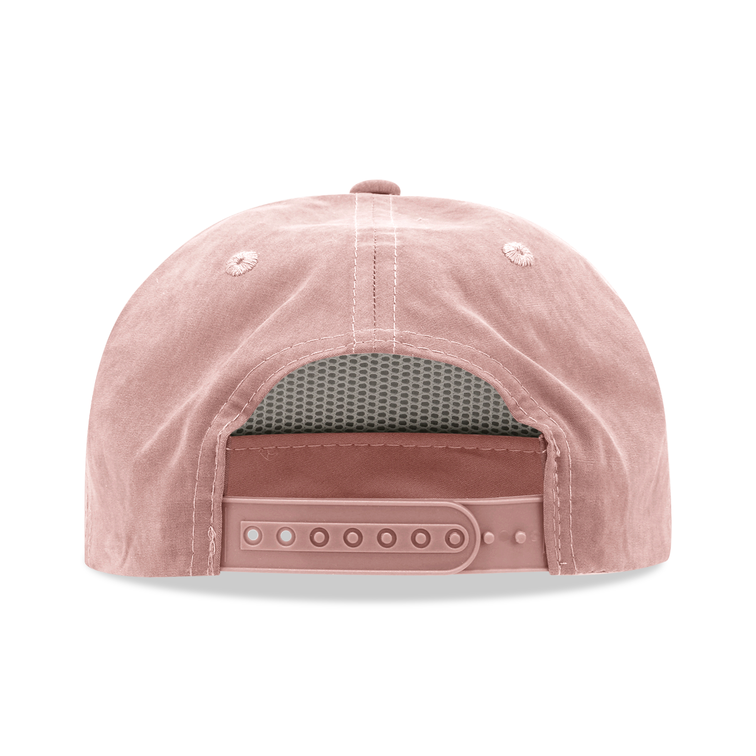 Decky 6032 Classic Rope Hat 5 Panel Flat Bill Cap Snapback - Blank