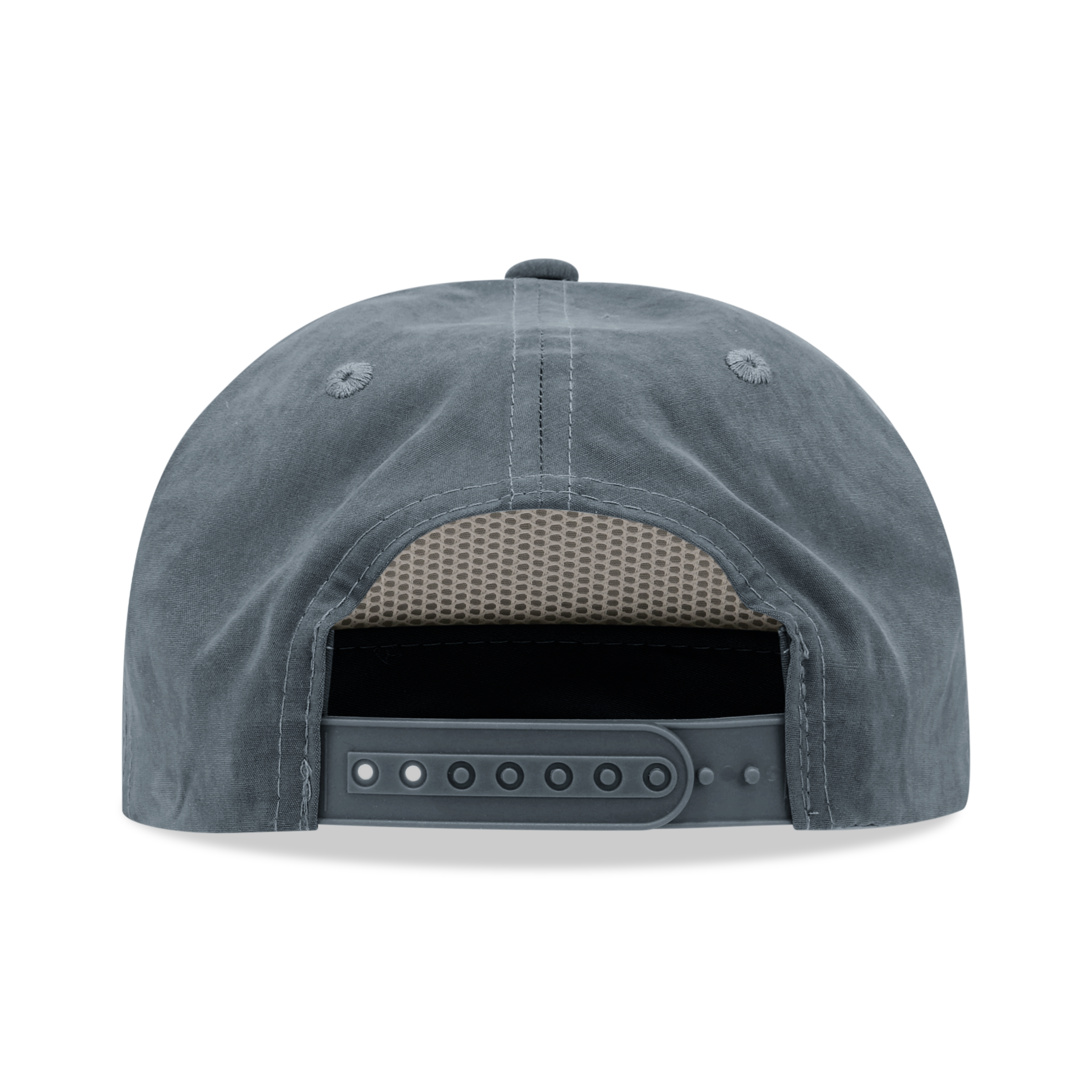 Decky 6032 Classic Rope Hat 5 Panel Flat Bill Cap Snapback - Blank
